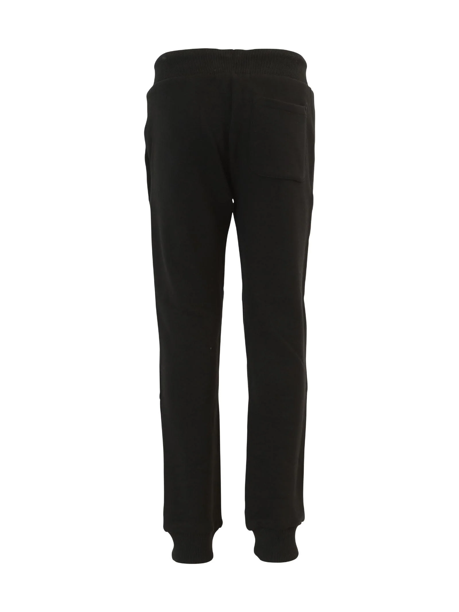 Pantalone tuta nero con monogramma Ck - Image 3