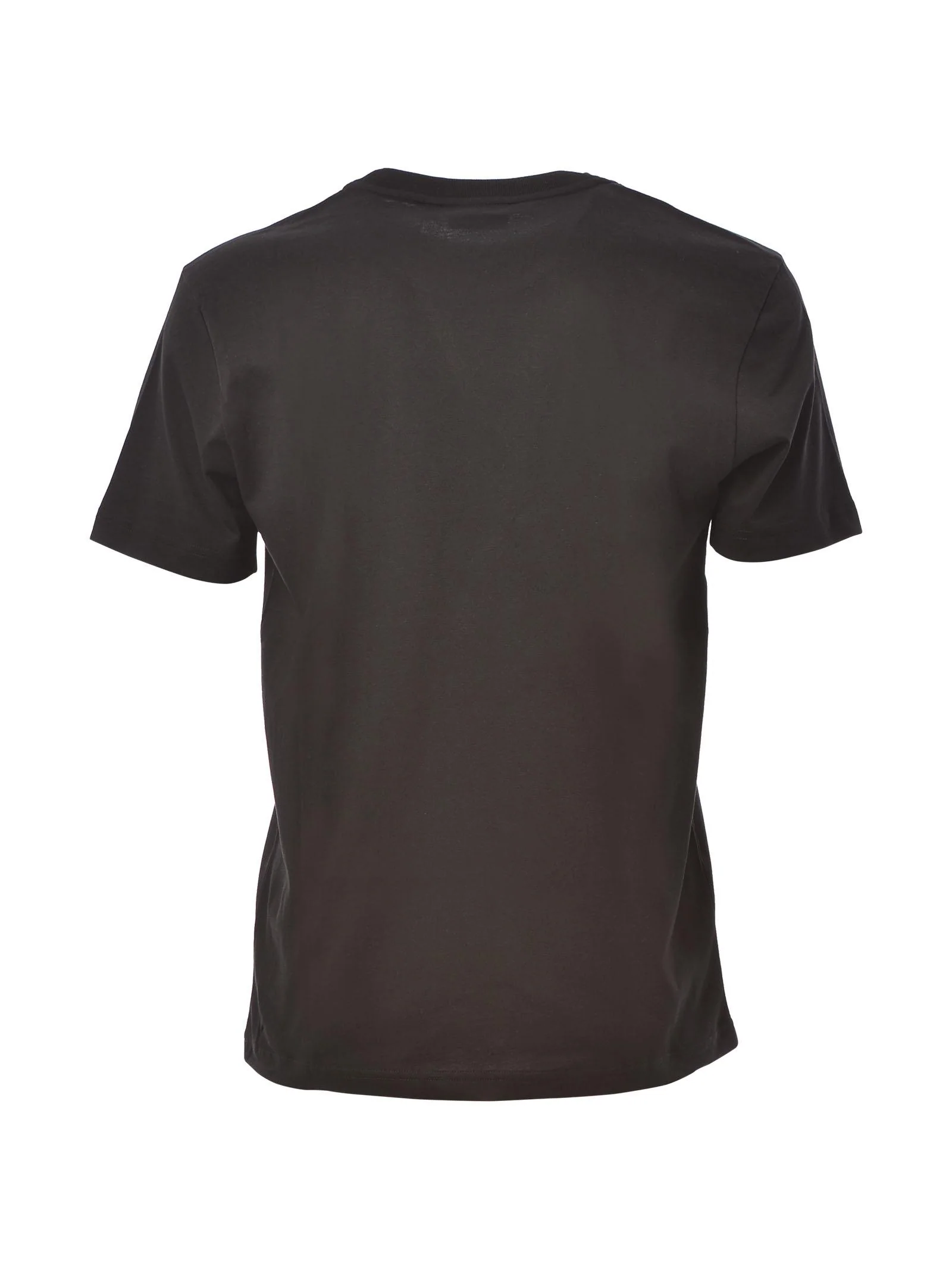 T-shirt nera con scritta in rilievo - Image 3