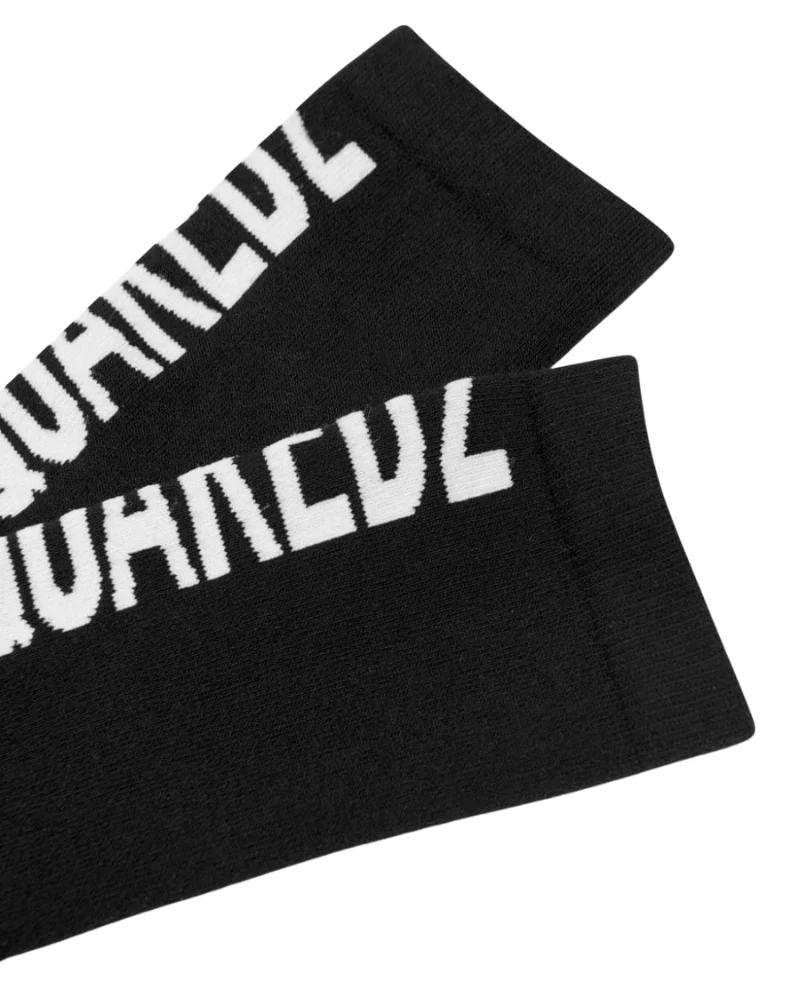 Calzini Dsquared neri con logo a contrasto - Image 2