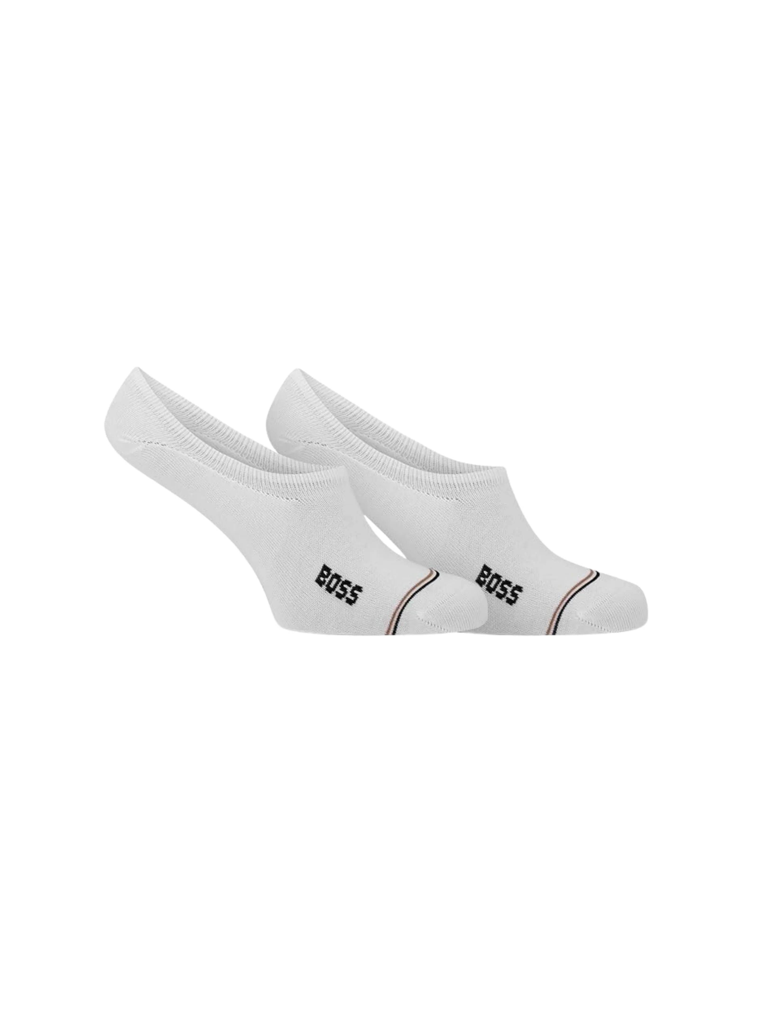 Calzini invisibili Boss bianchi - Image 2