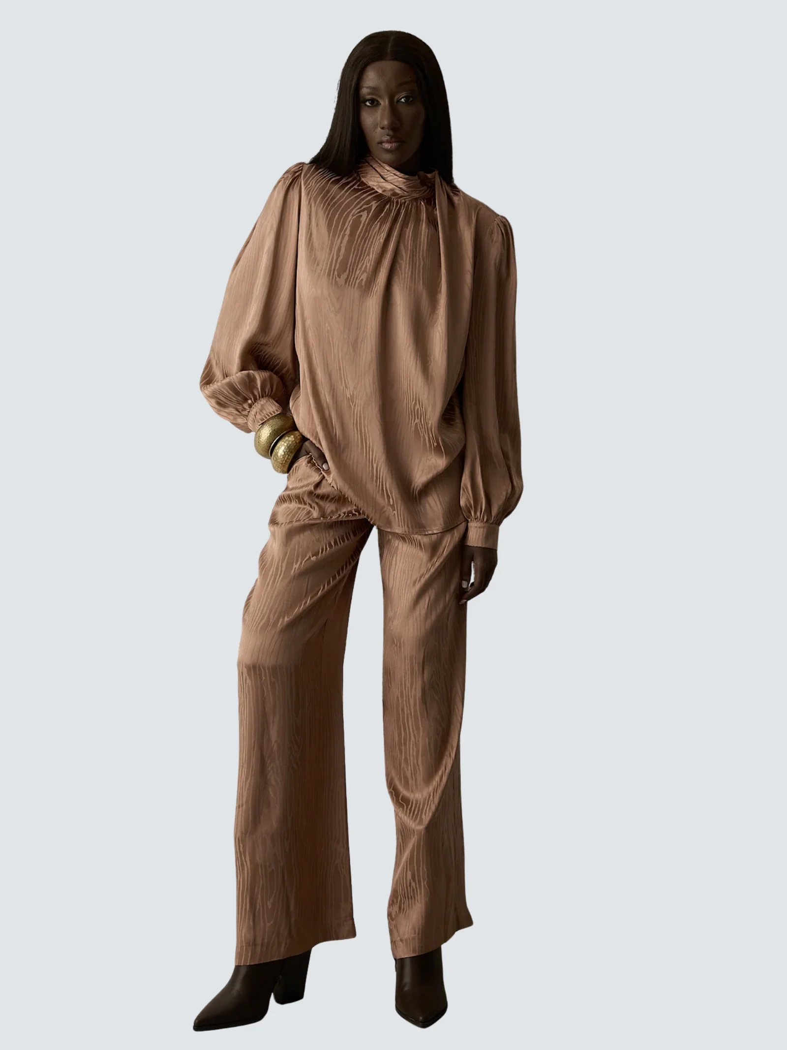 Camicia "Amber" Bohemian Vì bronzo - Image 2