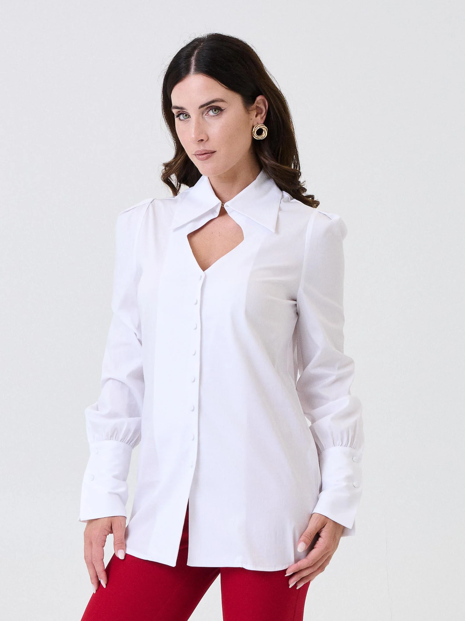 Camicia "atypical" Silence Limited bianca - Image 2
