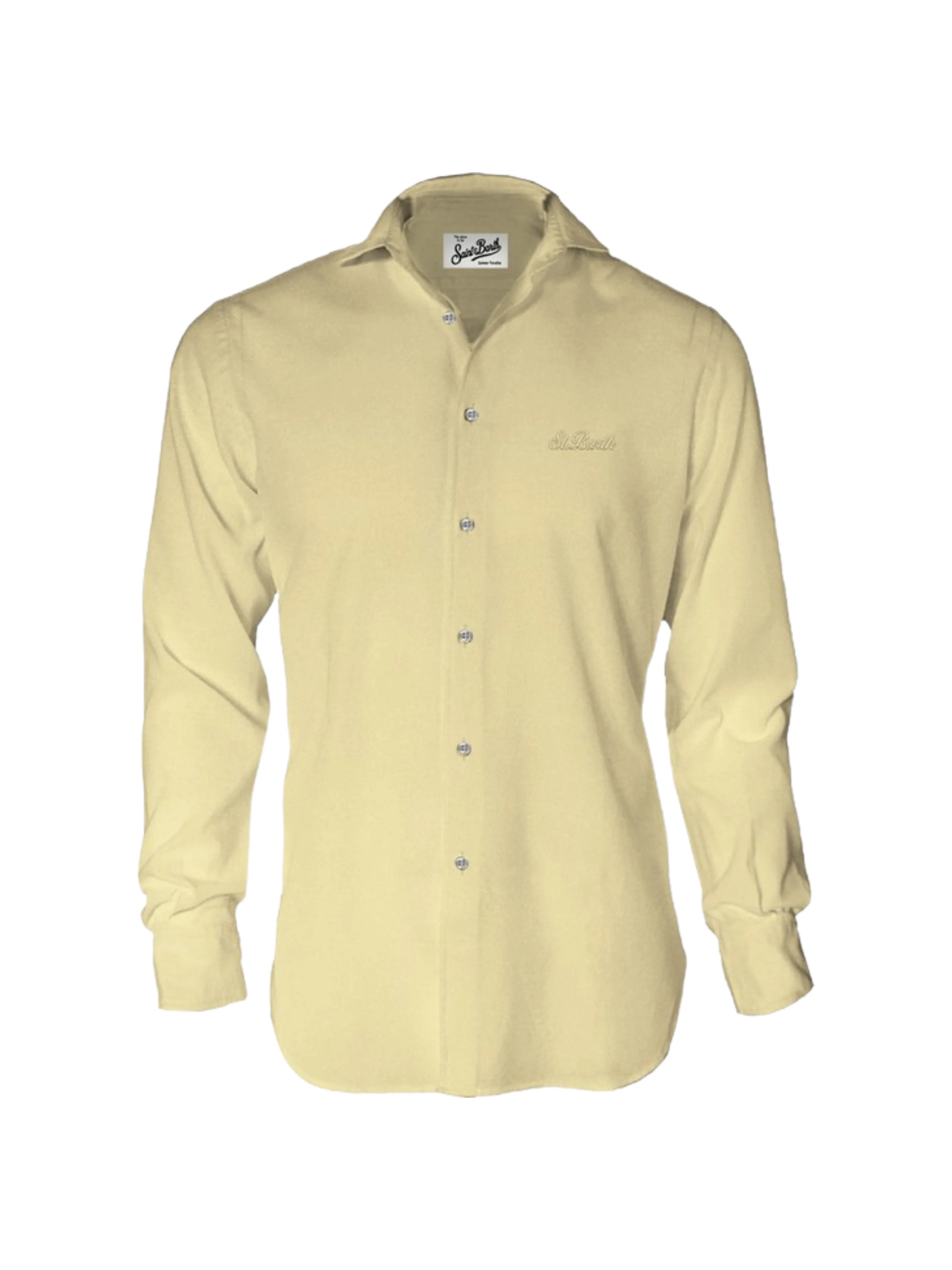 Camicia "Chemise Ice" Saint Barth gialla