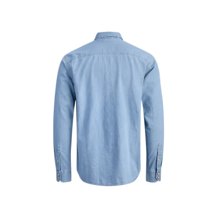 Camicia in denim Jack & Jones azzurra - Image 2