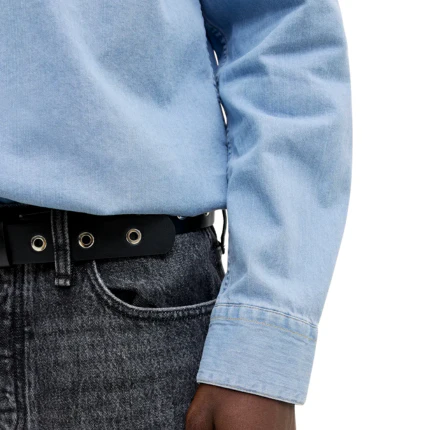 Camicia in denim Jack & Jones azzurra - Image 6
