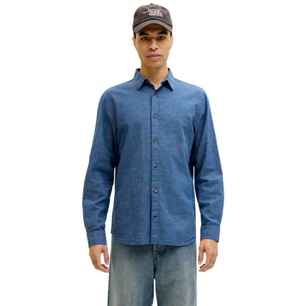 Camicia Jack & Jones blu navy - Image 2