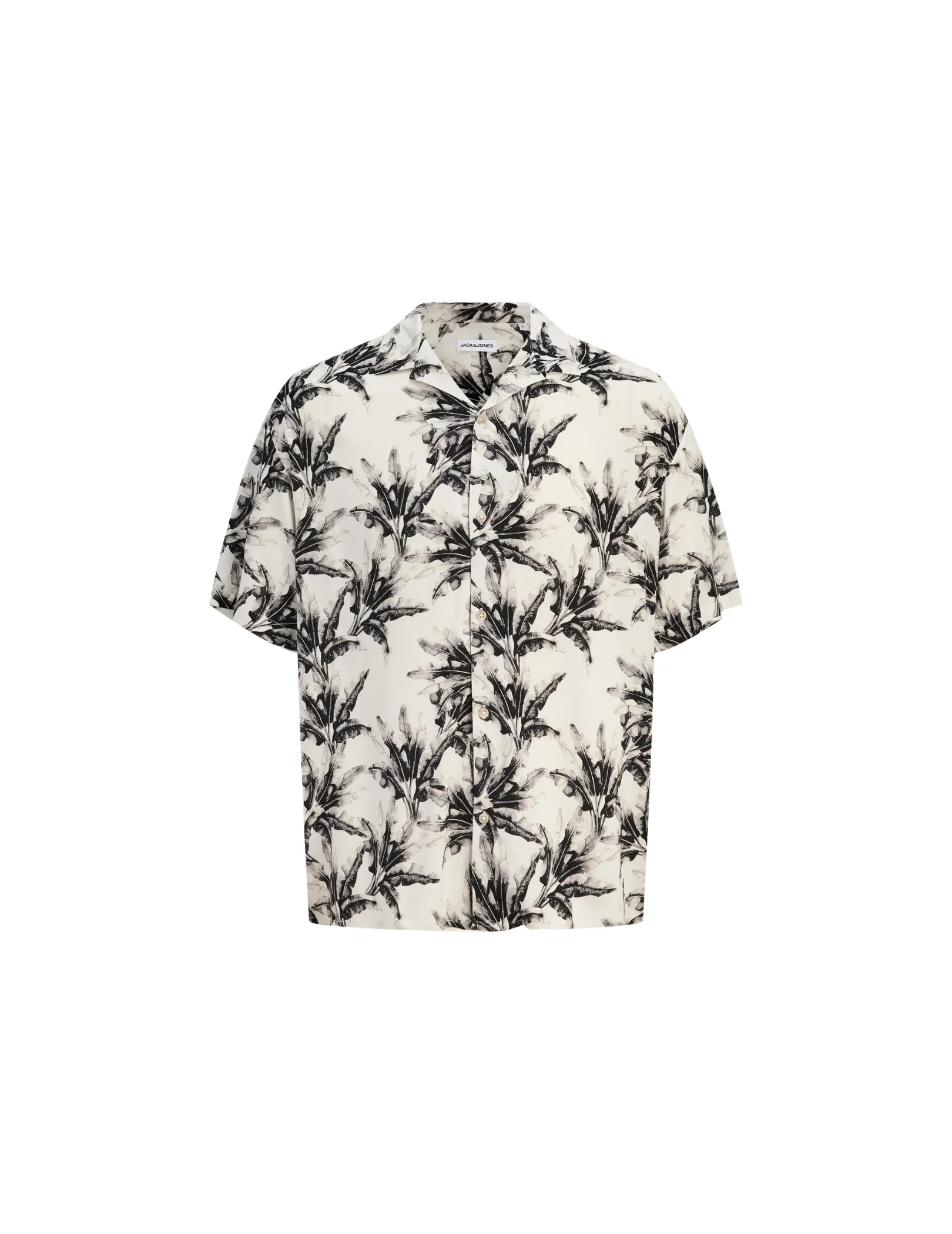 Camicia Jack & Jones grigio chiaro floreale