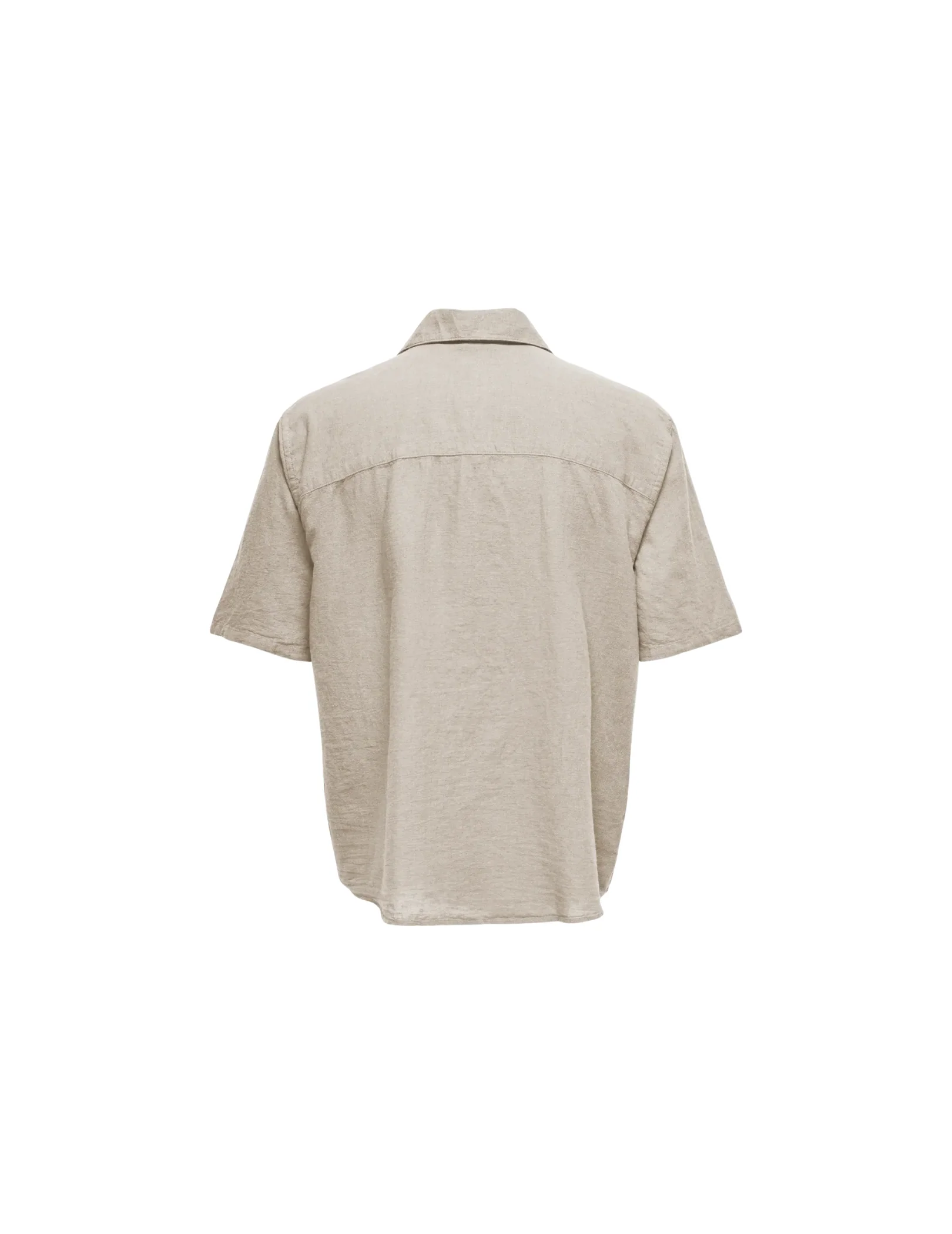 Camicia Only & Sons beige con taschino - Image 2