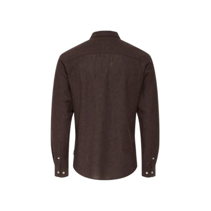 Camicia Only & Sons marrone in lino - Image 2
