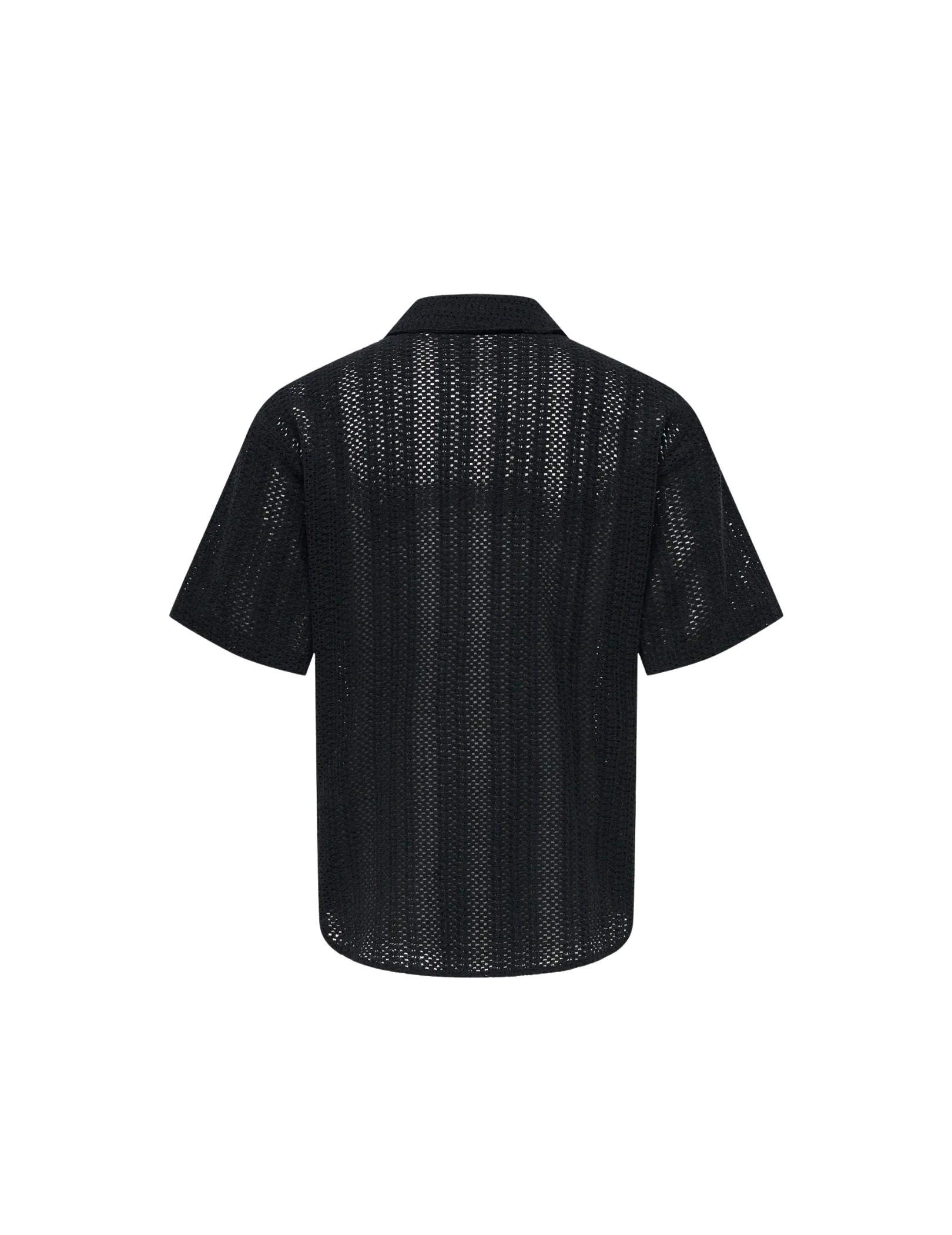 Camicia Only & Sons nera traforata - Image 2