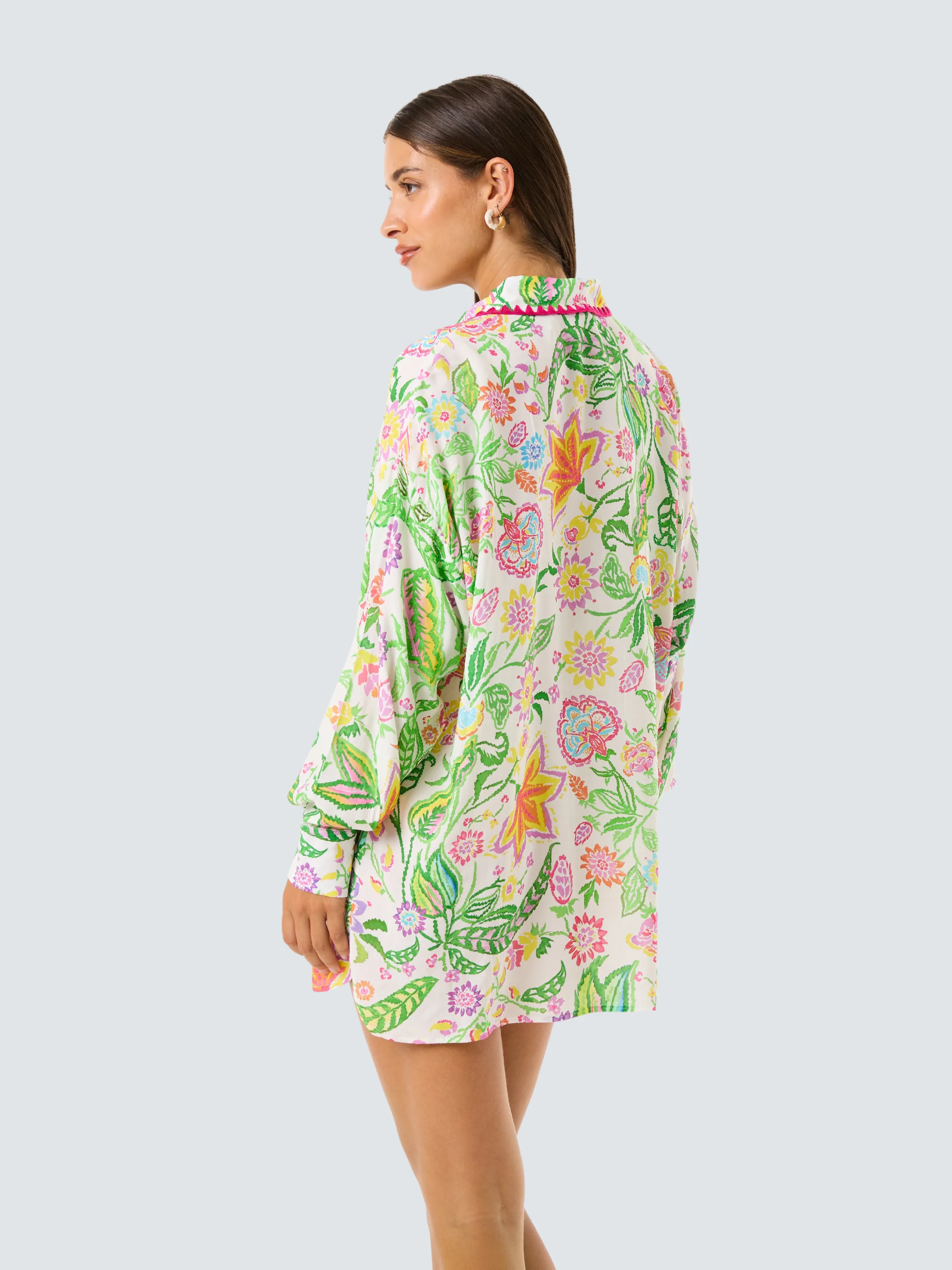 Camicia over 4Giveness multicolor floreale - Image 2