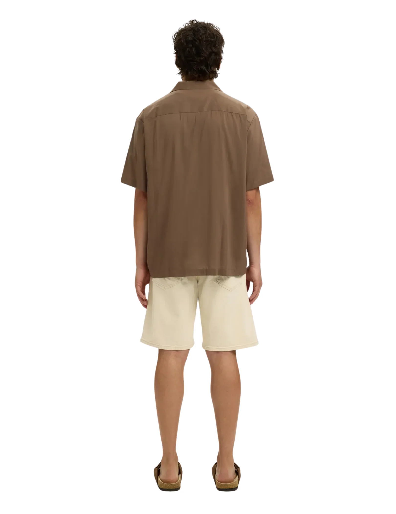 Camicia Selected marrone - Image 3