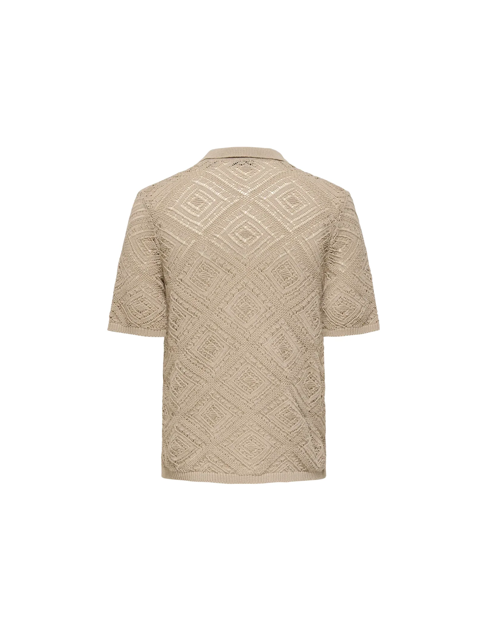 Camicia traforata Only & Sons beige - Image 2