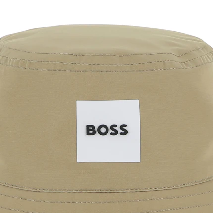 Cappello Boss double face beige e bianco - Image 3
