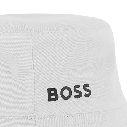 Cappello Boss double face beige e bianco - Image 6