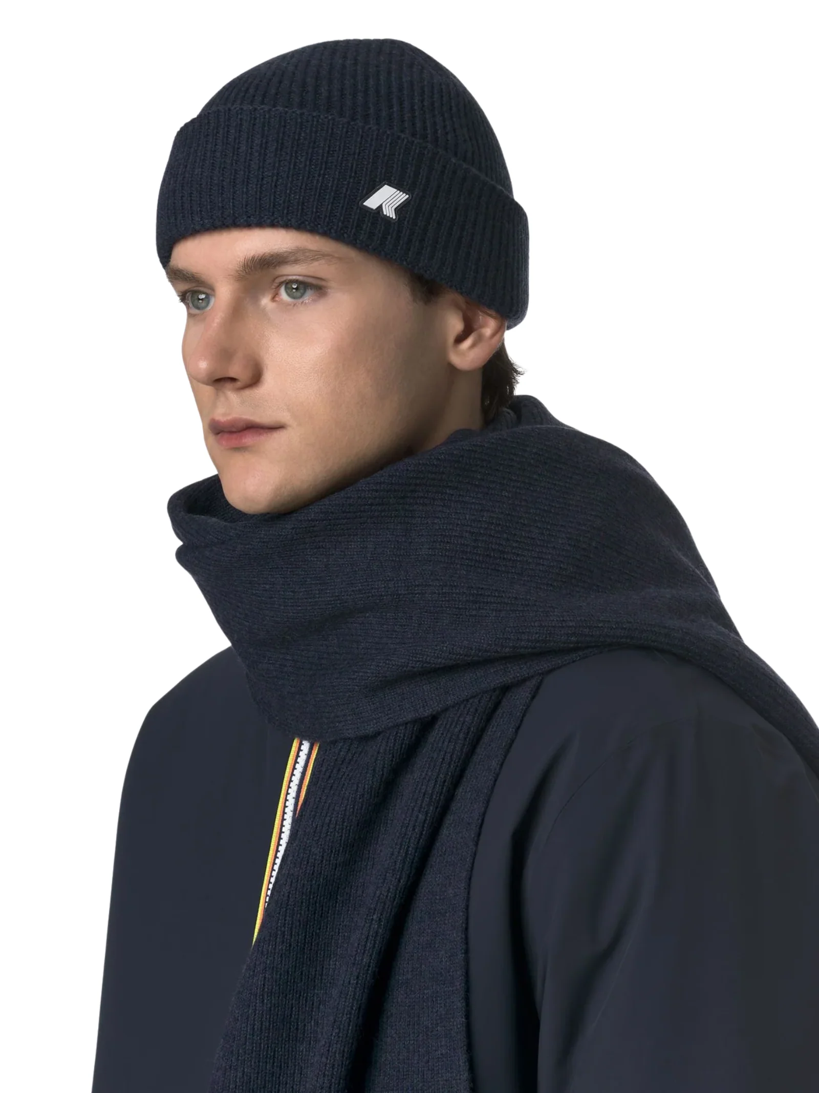 Cappello "Brice Stitch Wool" K.-Way blu - Image 2