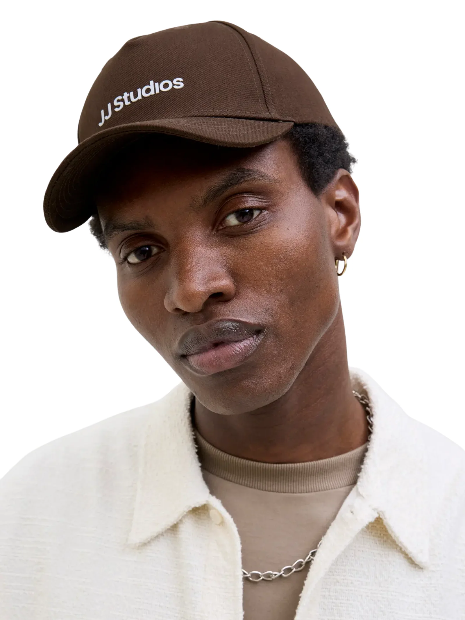 Cappello con visiera Jack & Jones marrone "JJ Studios" - Image 3