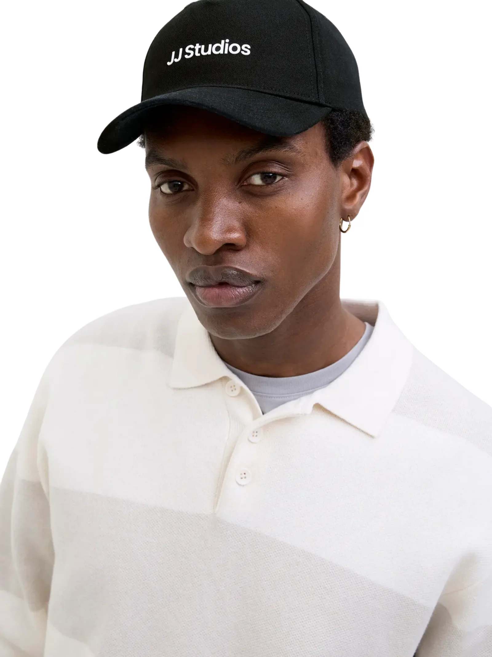 Cappello con visiera Jack & Jones nero "JJ Studios" - Image 3