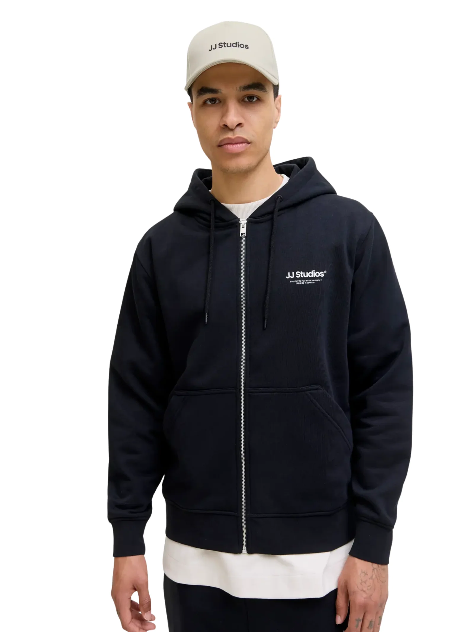Cappello con visiera Jack & Jones panna "JJ Studios" - Image 3