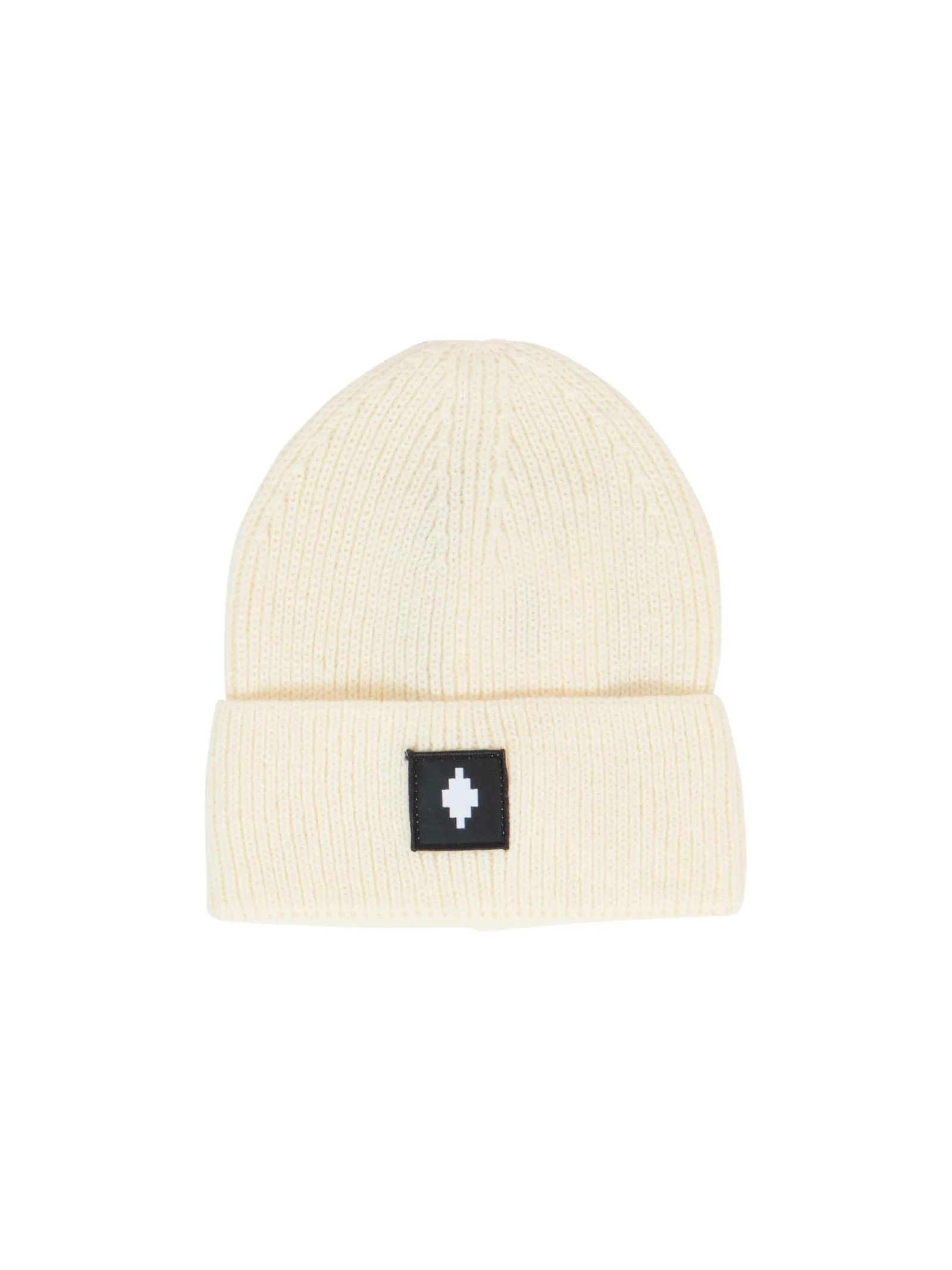 Cappello County of Milan panna con patch logo
