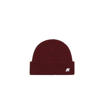 Cappello "P. Brice Cardigan Stitch" K-Way bordeaux