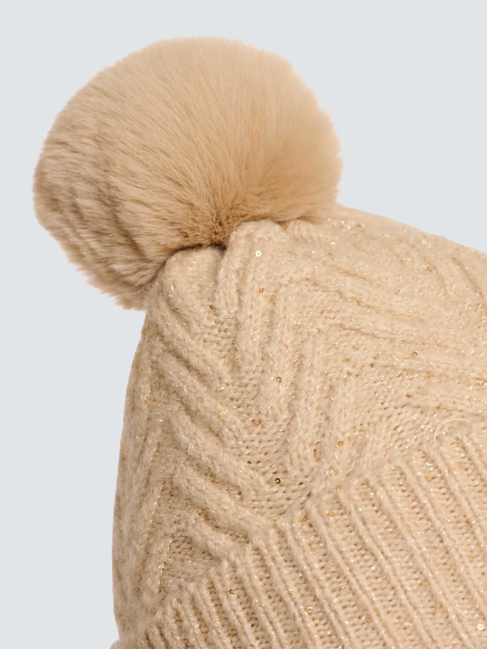 Cappello "Rey" Rino & Pelle light beige - Image 3