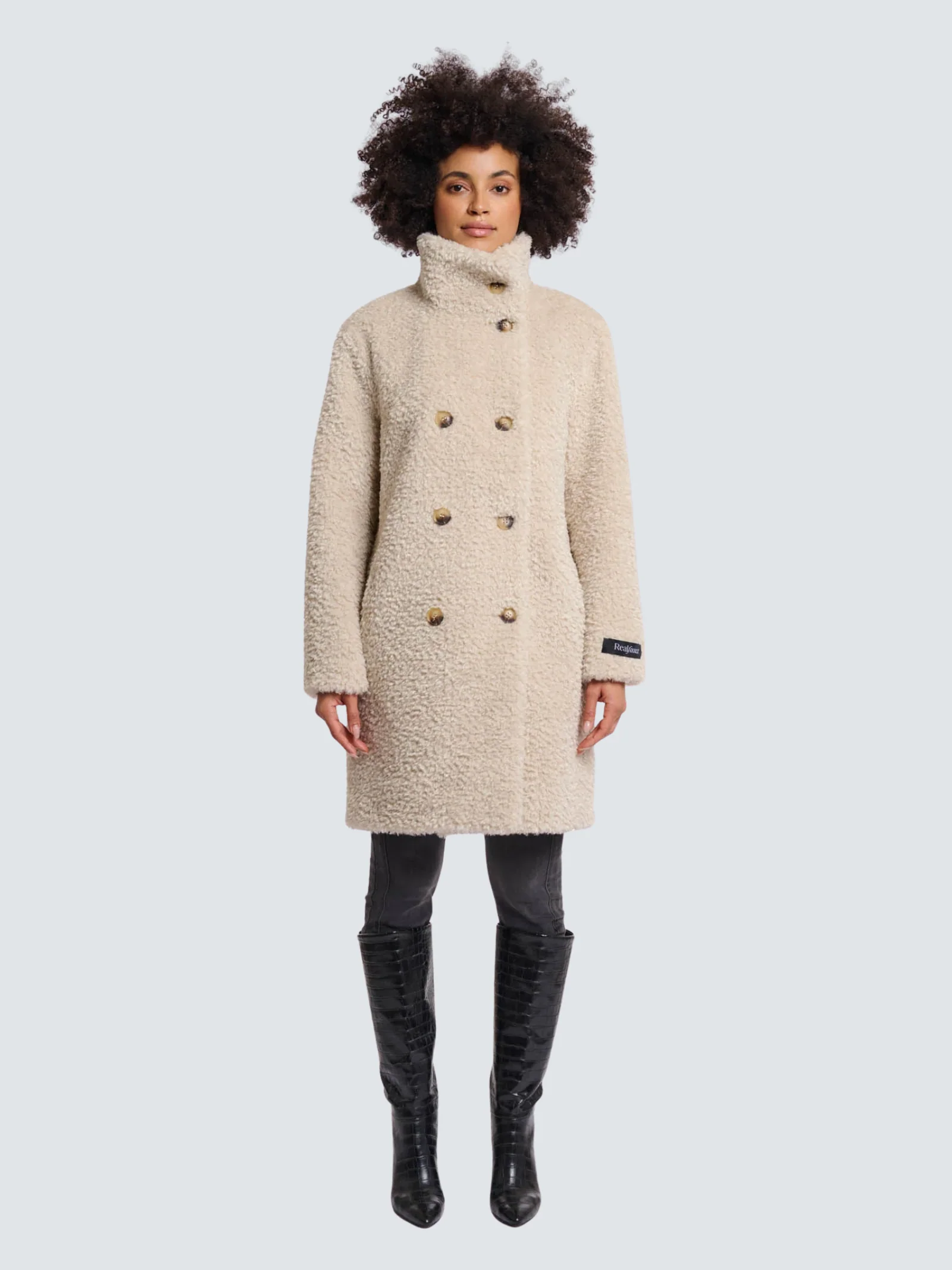 Cappotto "Ena coat" Rino & Pelle beige - Image 3