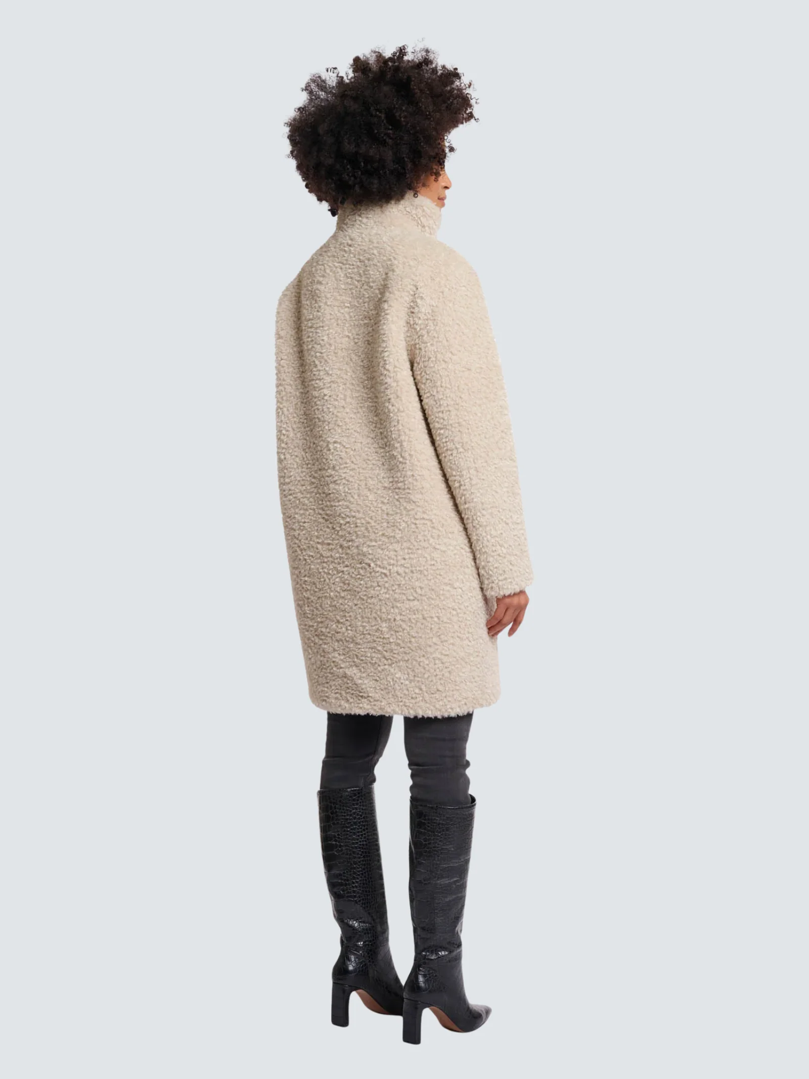 Cappotto "Ena coat" Rino & Pelle beige - Image 4
