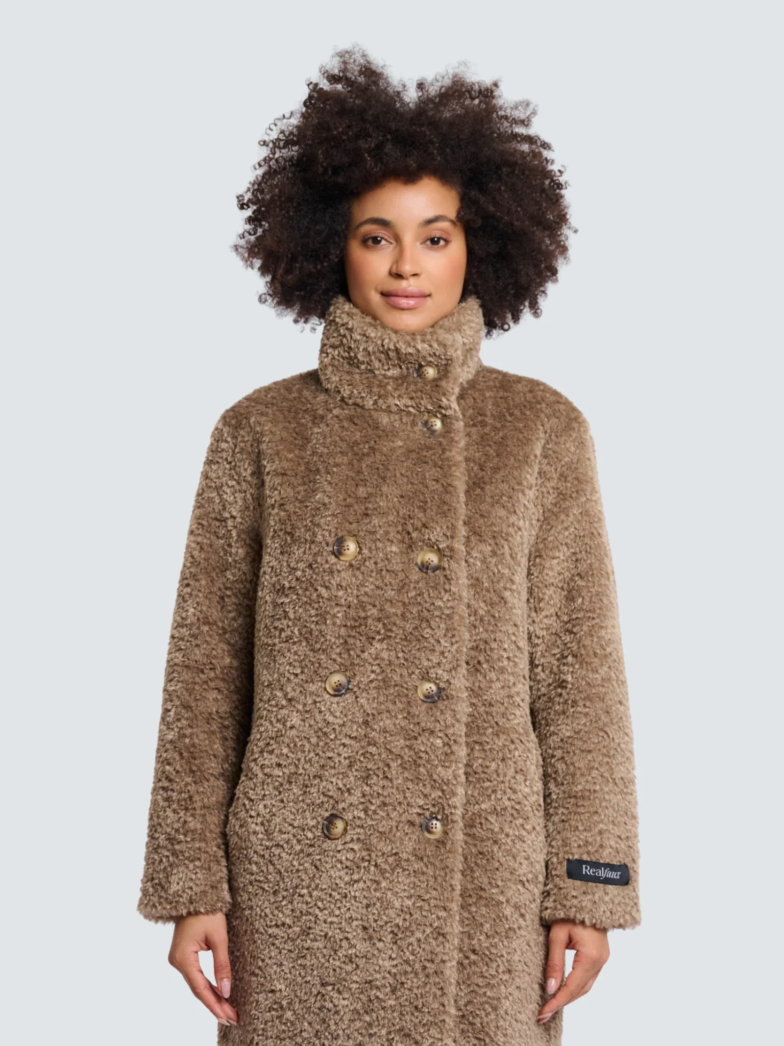 Cappotto "Ena coat" Rino & Pelle marrone