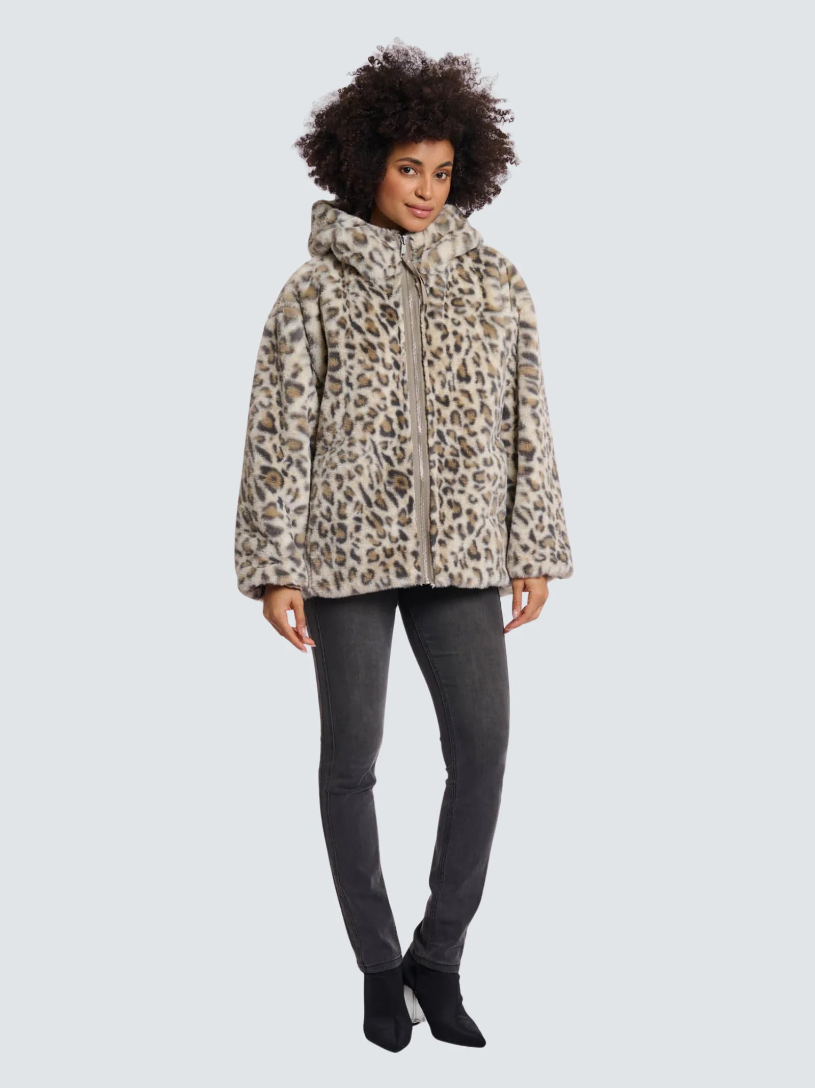 Cappotto "Ines reversible" Rino & Pelle fango - Image 5