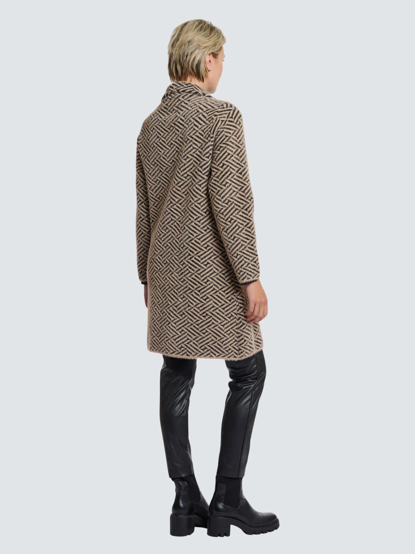 Cappotto "Madina" Rino & Pelle fantasia check - Image 4