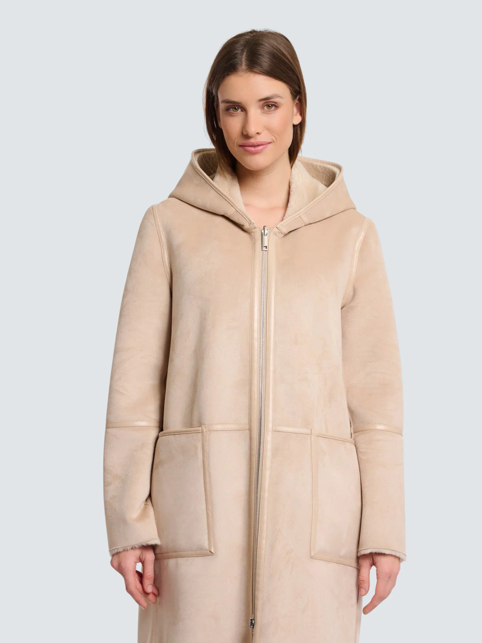 Cappotto "Ova reversible coat" Rino & Pelle beige