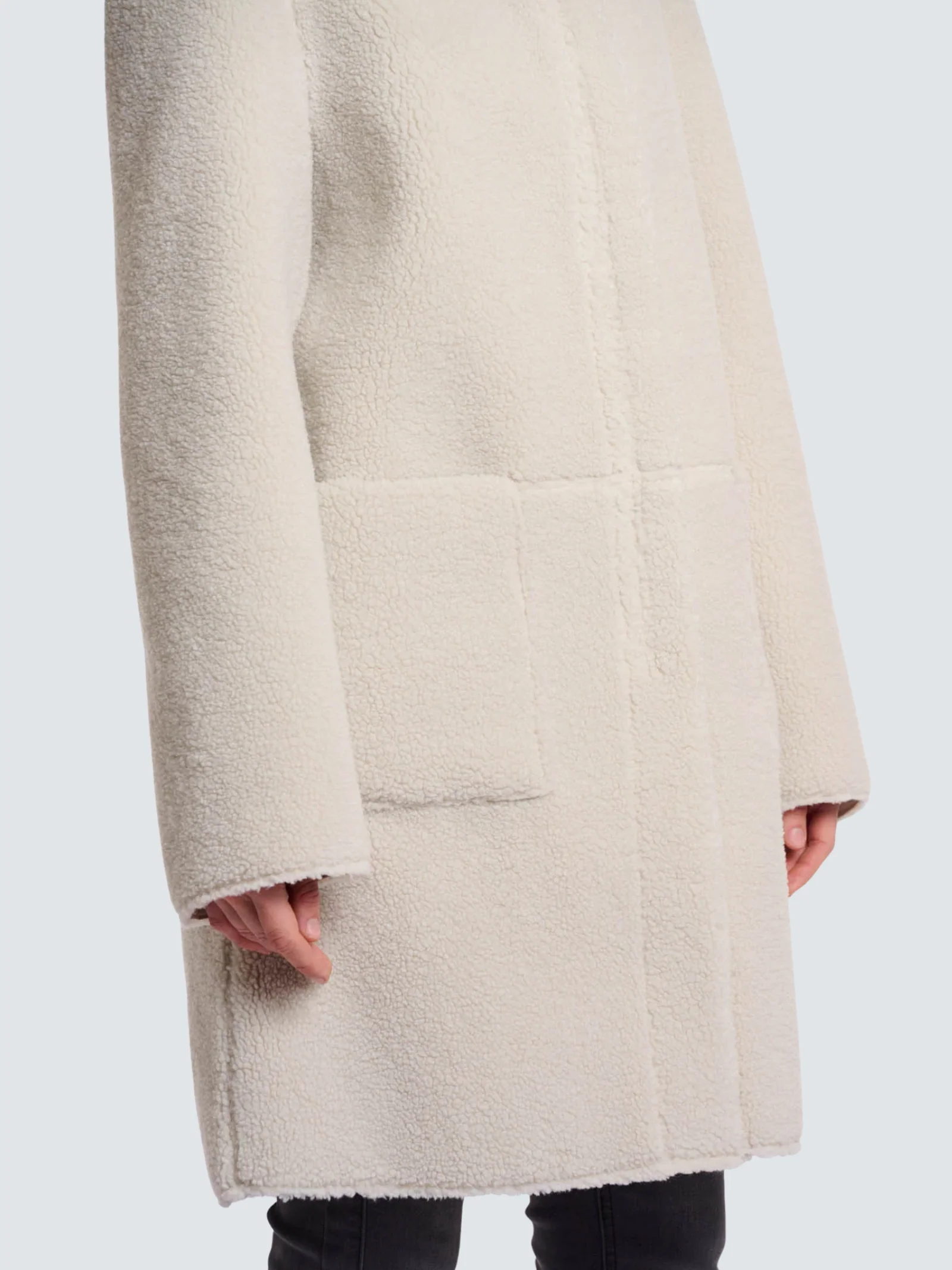 Cappotto "Reversible coat" Rino & Pelle beige - Image 2