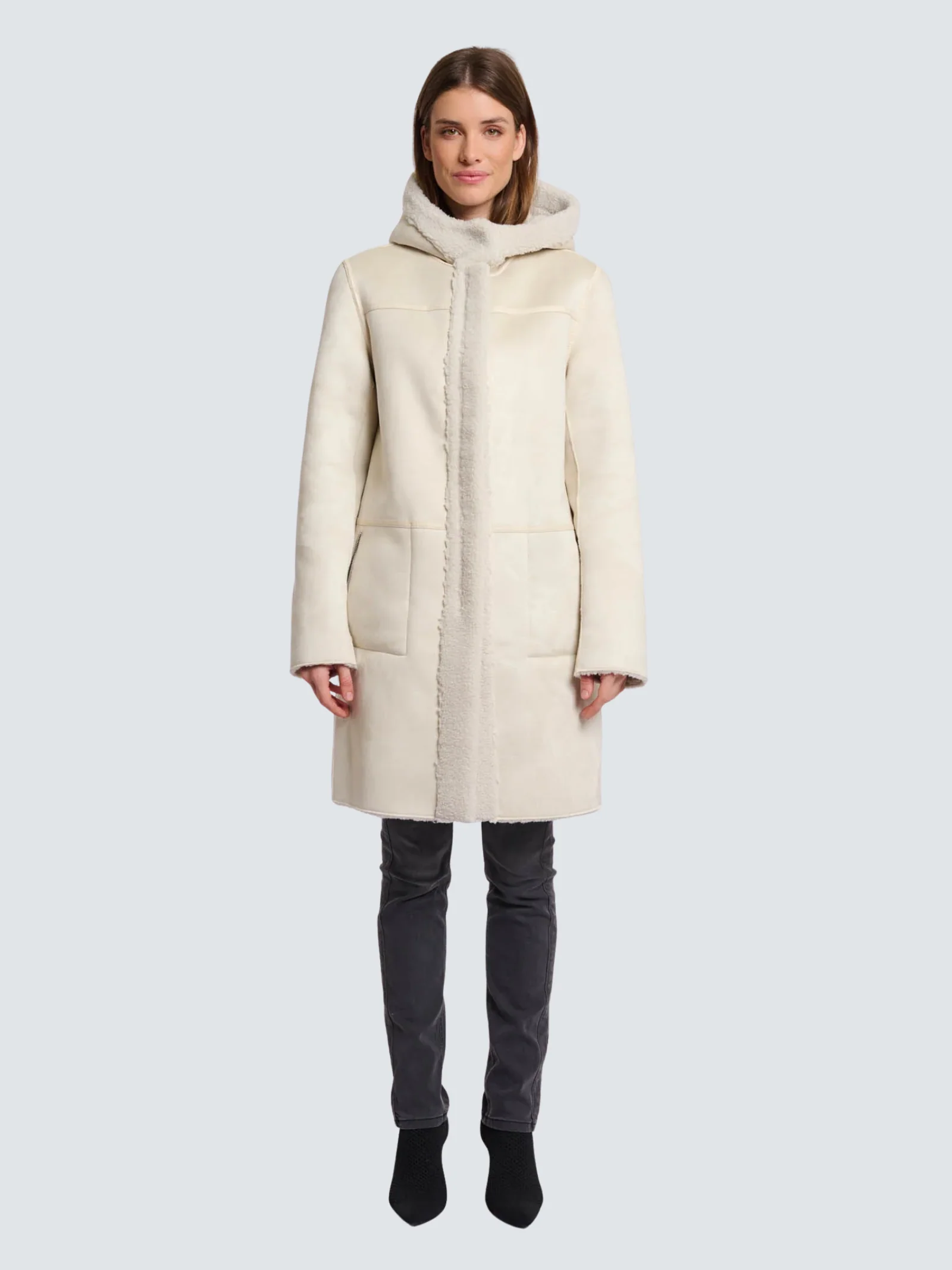 Cappotto "Reversible coat" Rino & Pelle beige - Image 3
