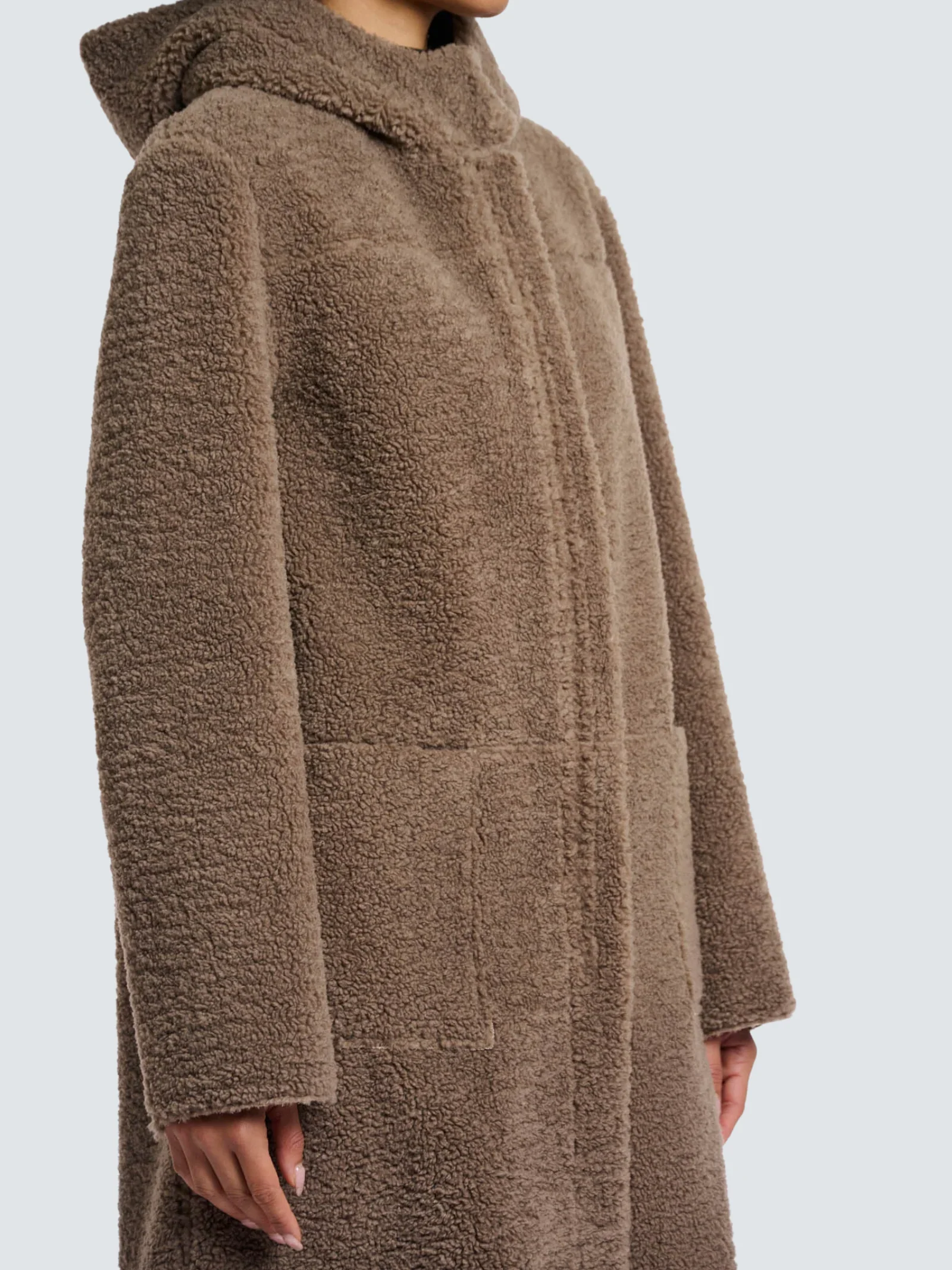 Cappotto "Reversible coat" Rino & Pelle marrone - Image 2