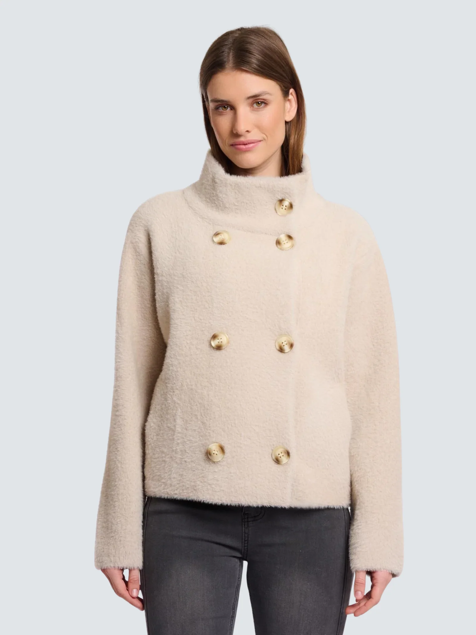 Cardigan "Beth" Rino & Pelle sabbia