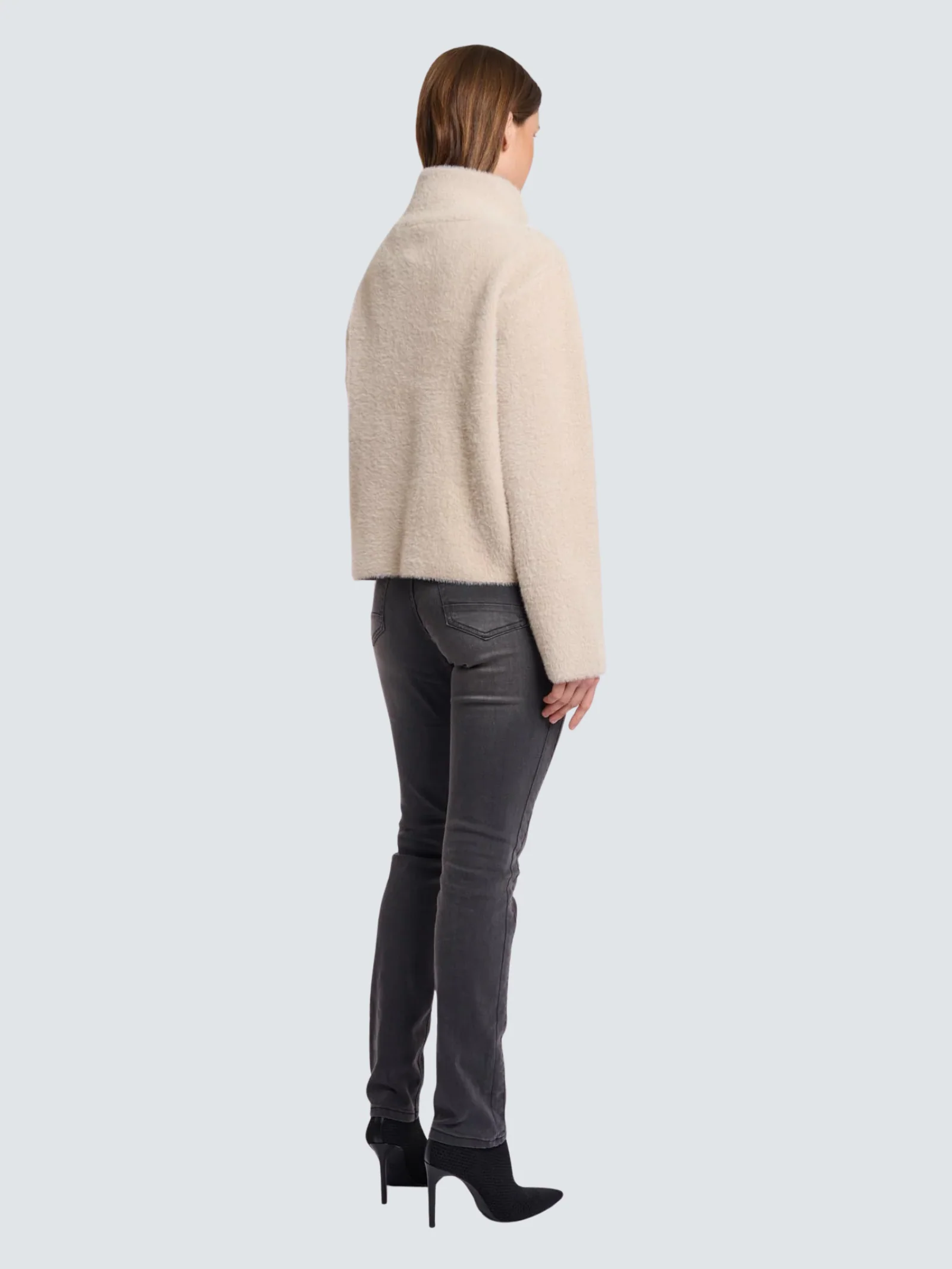 Cardigan "Beth" Rino & Pelle sabbia - Image 3