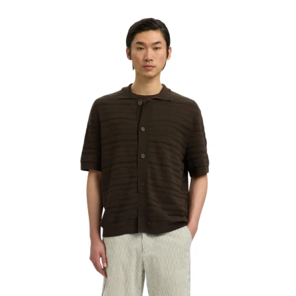 Cardigan Selected marrone - Image 2