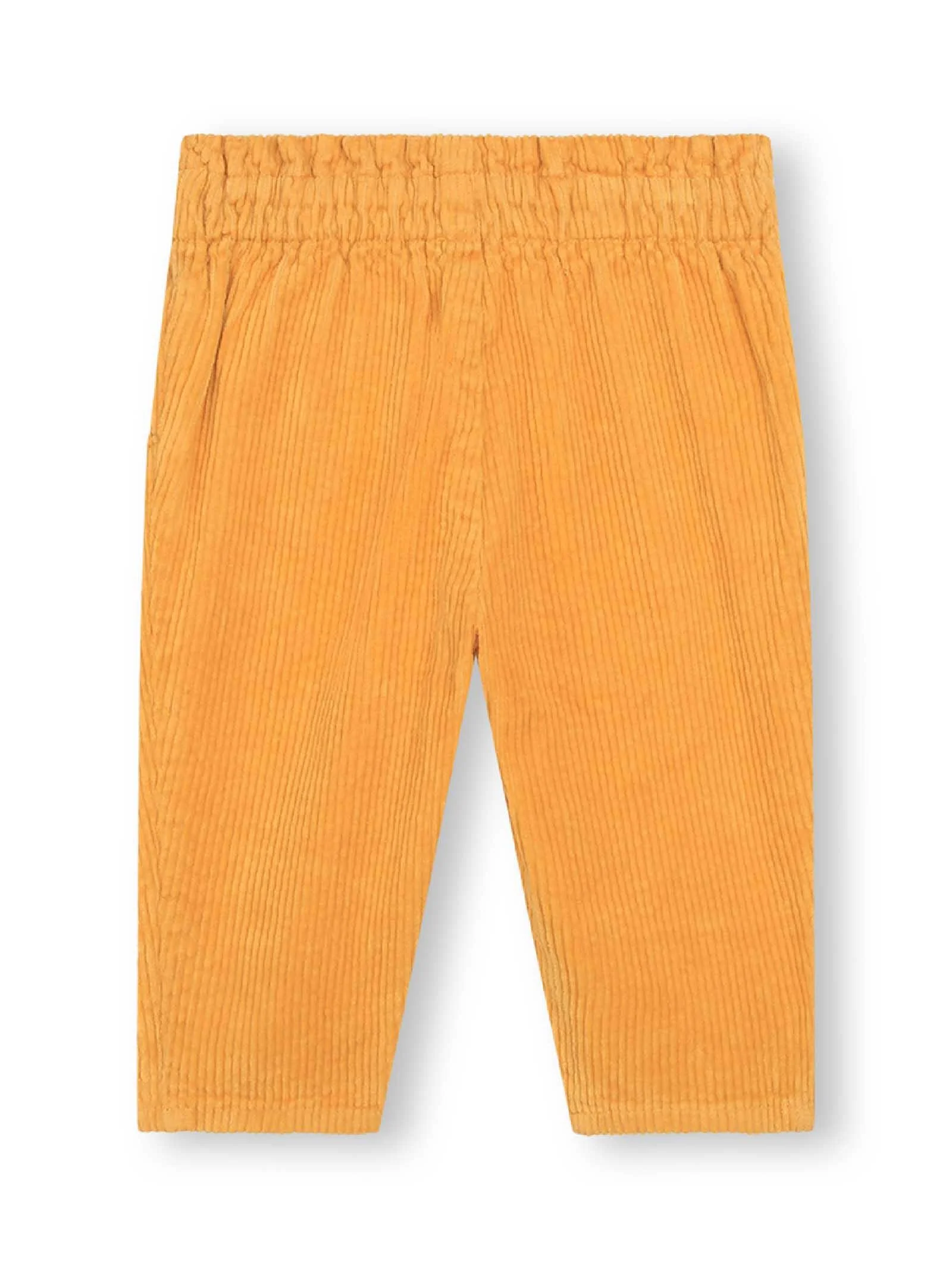 Pantalone costine arancio pastello - Image 2