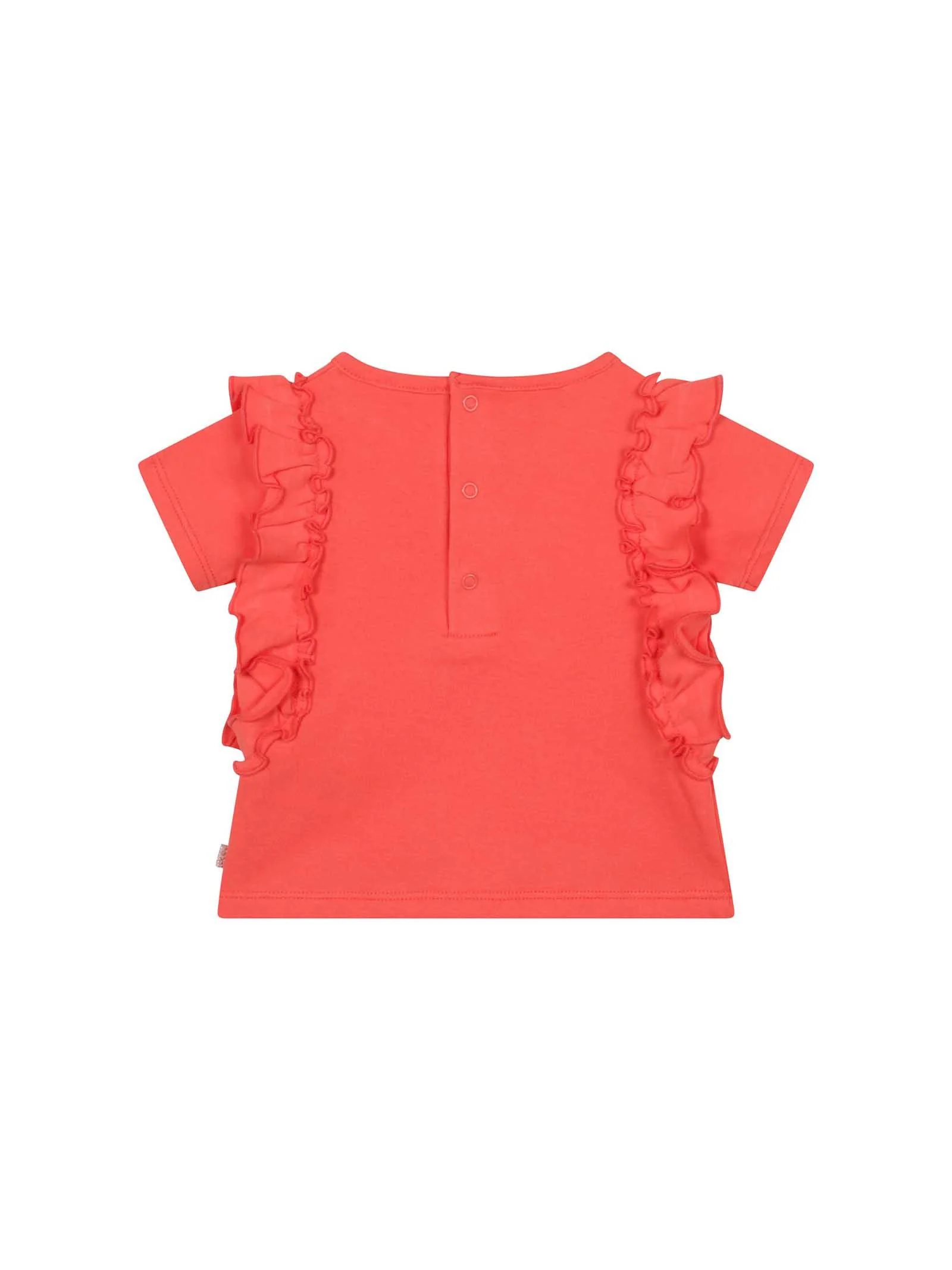 T-shirt pesca con stampa cuore - Image 2