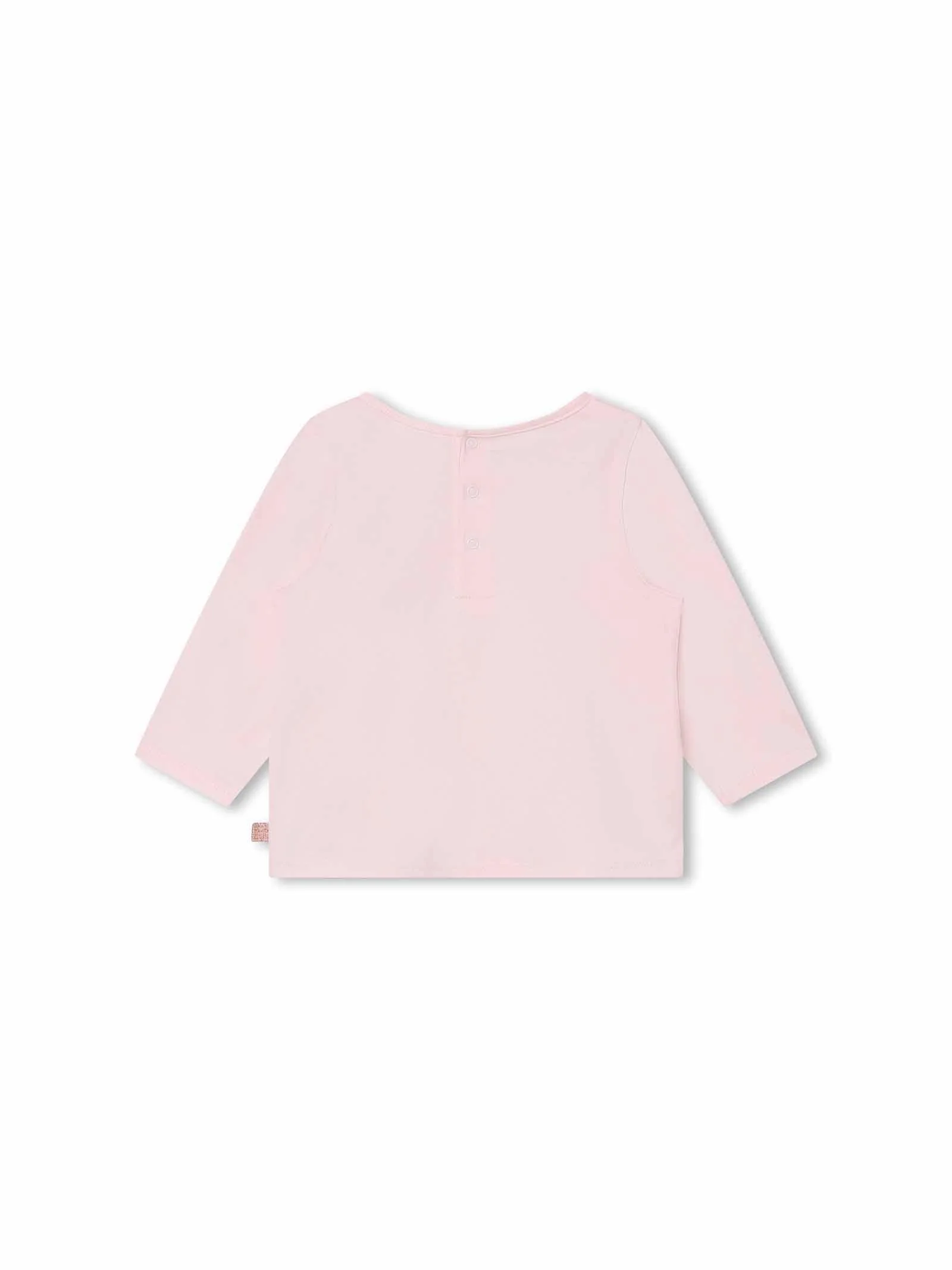 T-shirt rosa con stampa Jolie - Image 2