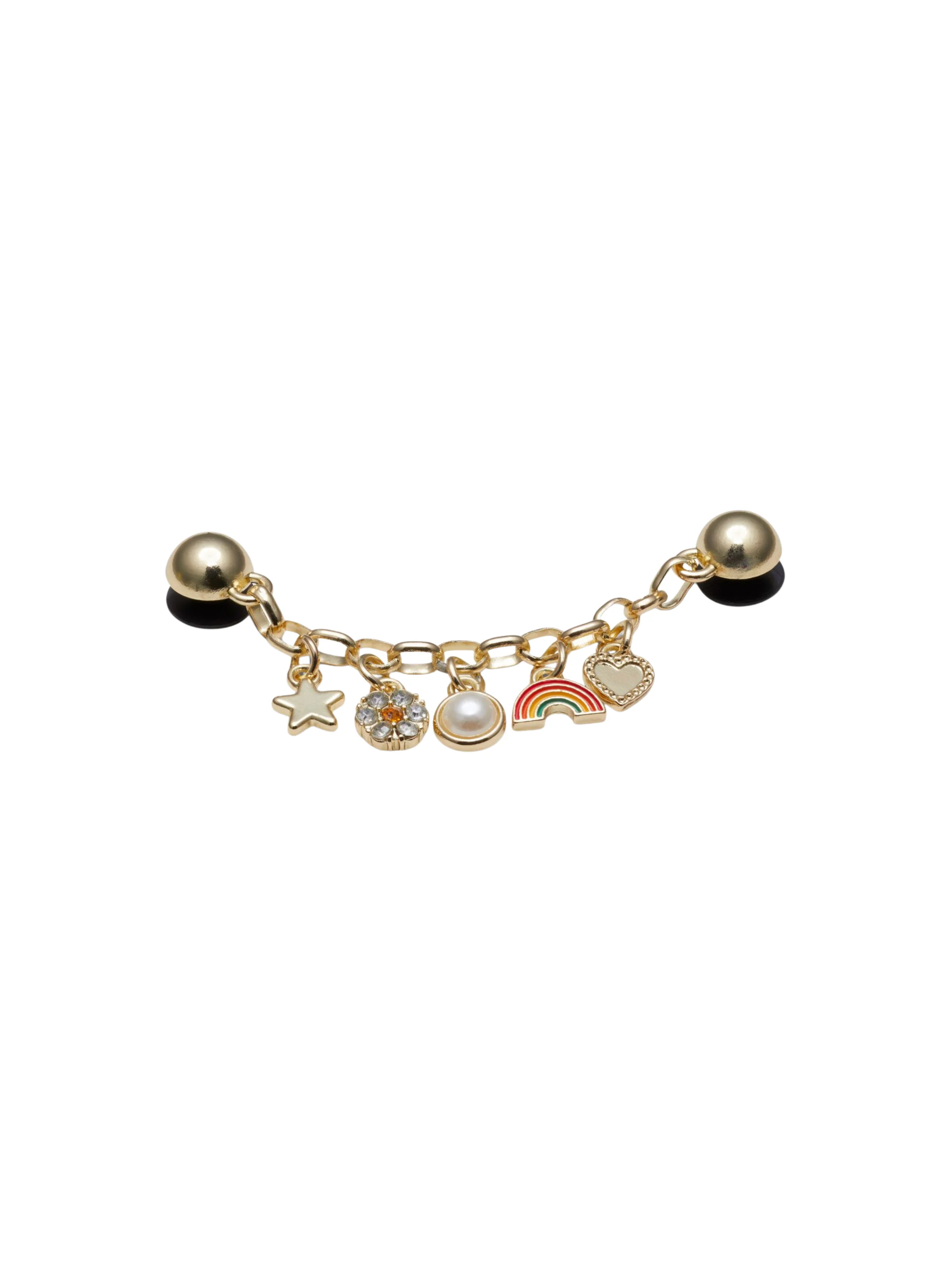 Charm pendenti "Friendship Bracelet Chain" Crocs oro - Image 3