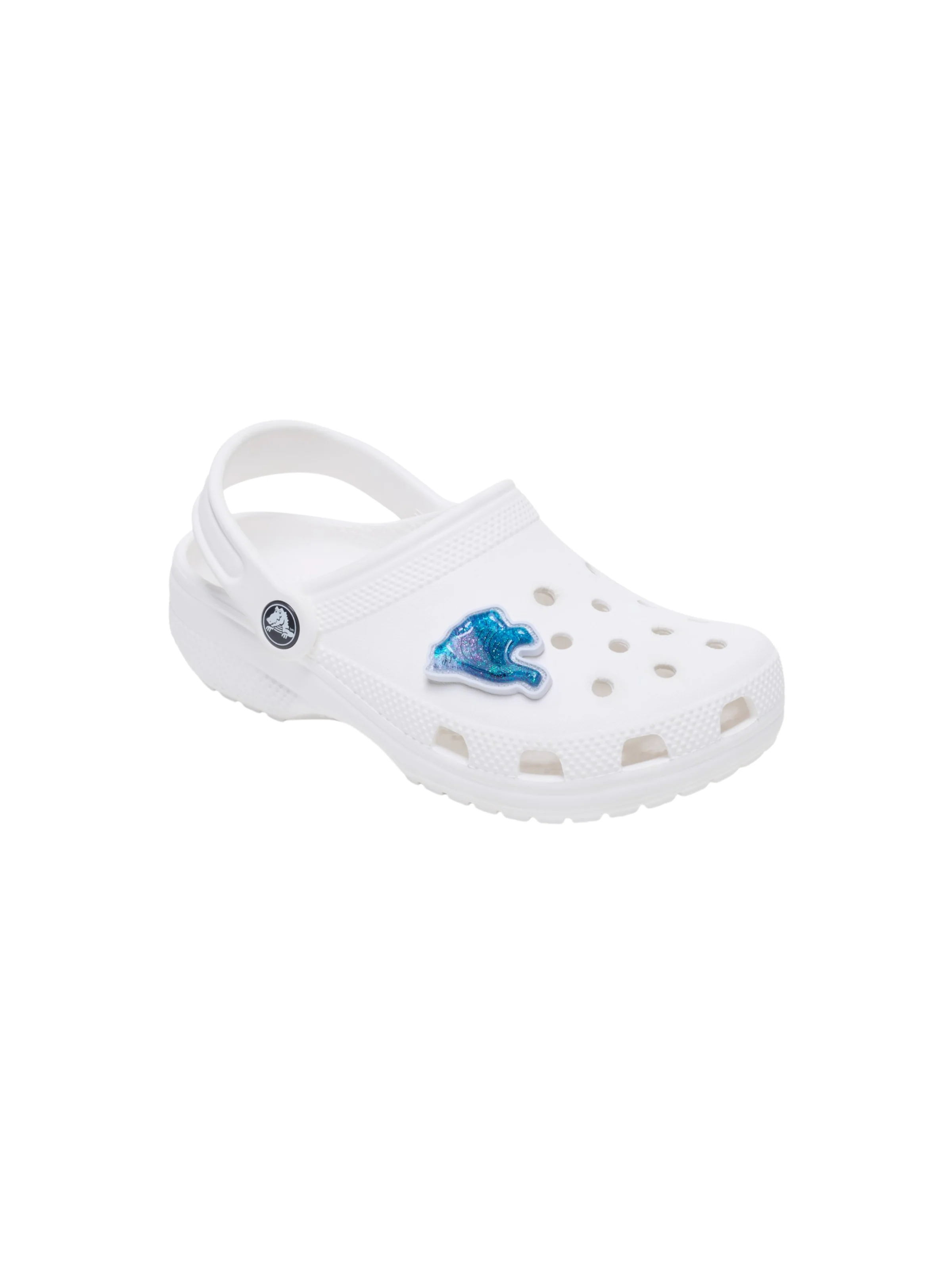 Charm "Squish Waves" Crocs azzurro - Image 2