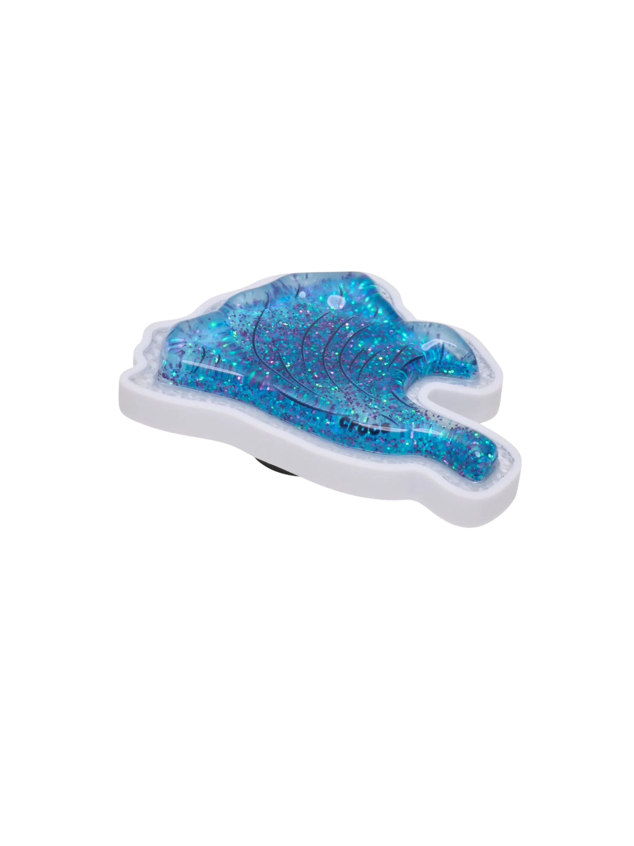 Charm "Squish Waves" Crocs azzurro - Image 3