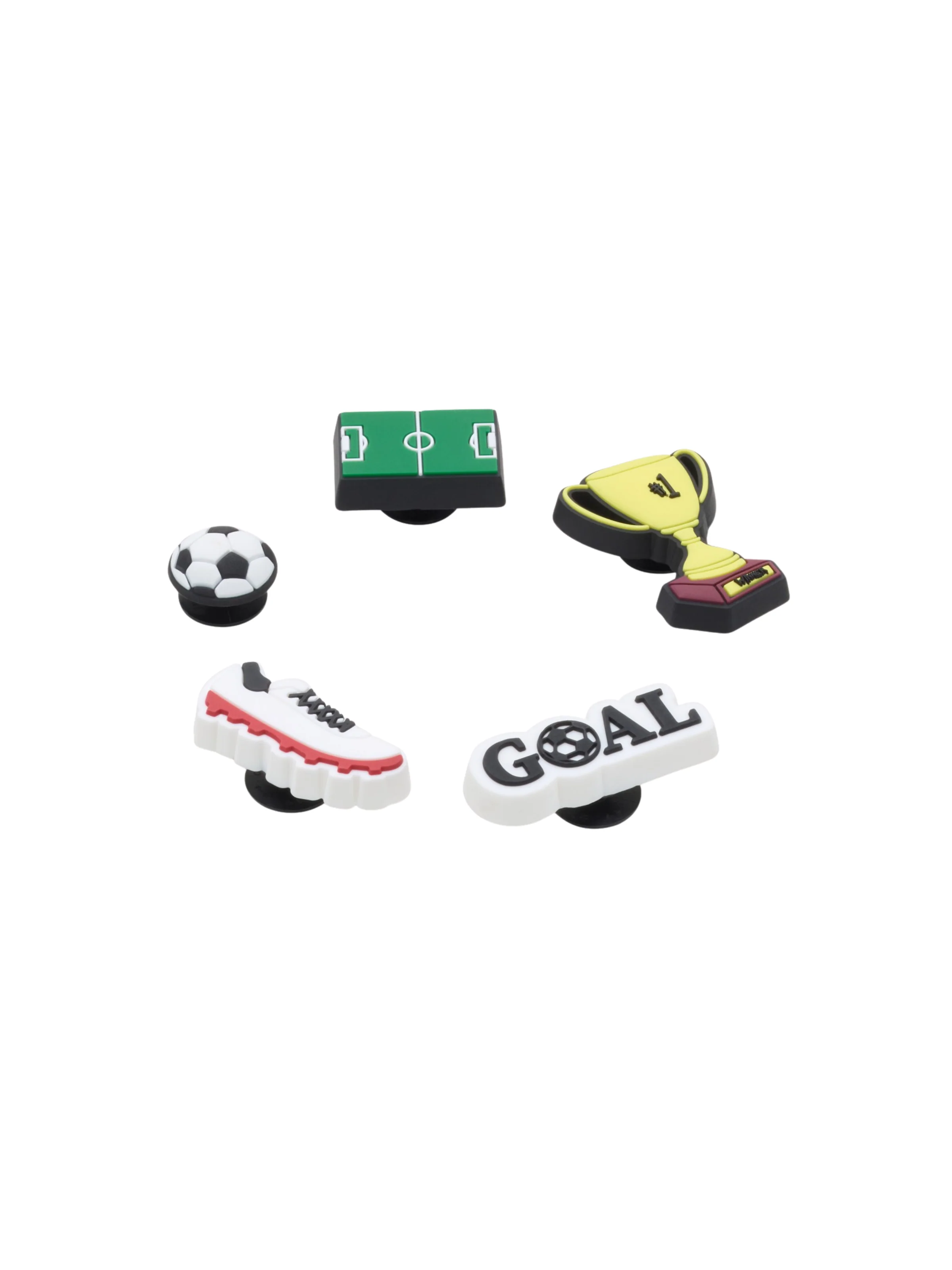 Charms "Soccer Star 5 Pack" Crocs - Image 2