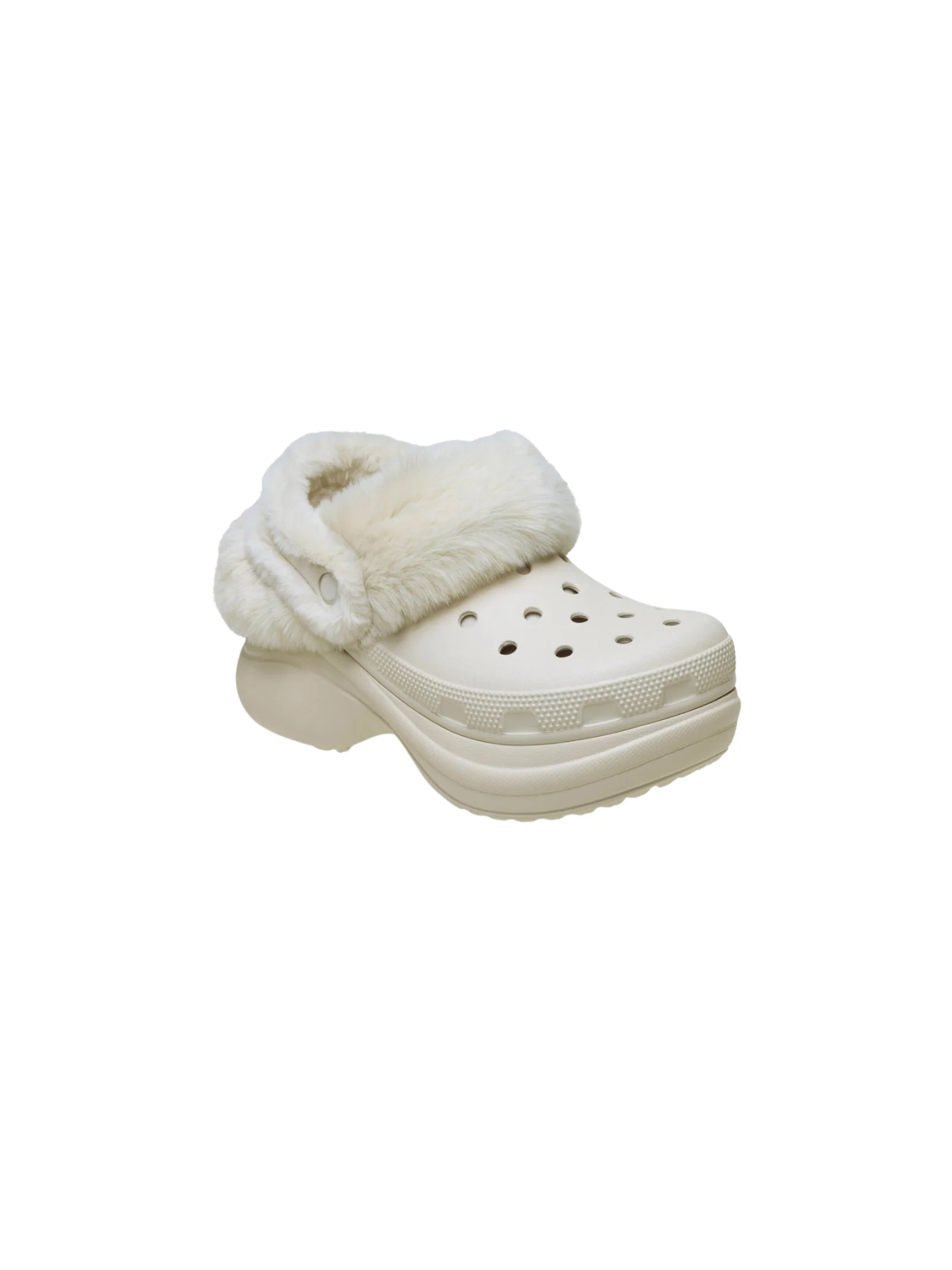 Ciabatte "Bae Lined Clog" Crocs avorio - Image 2