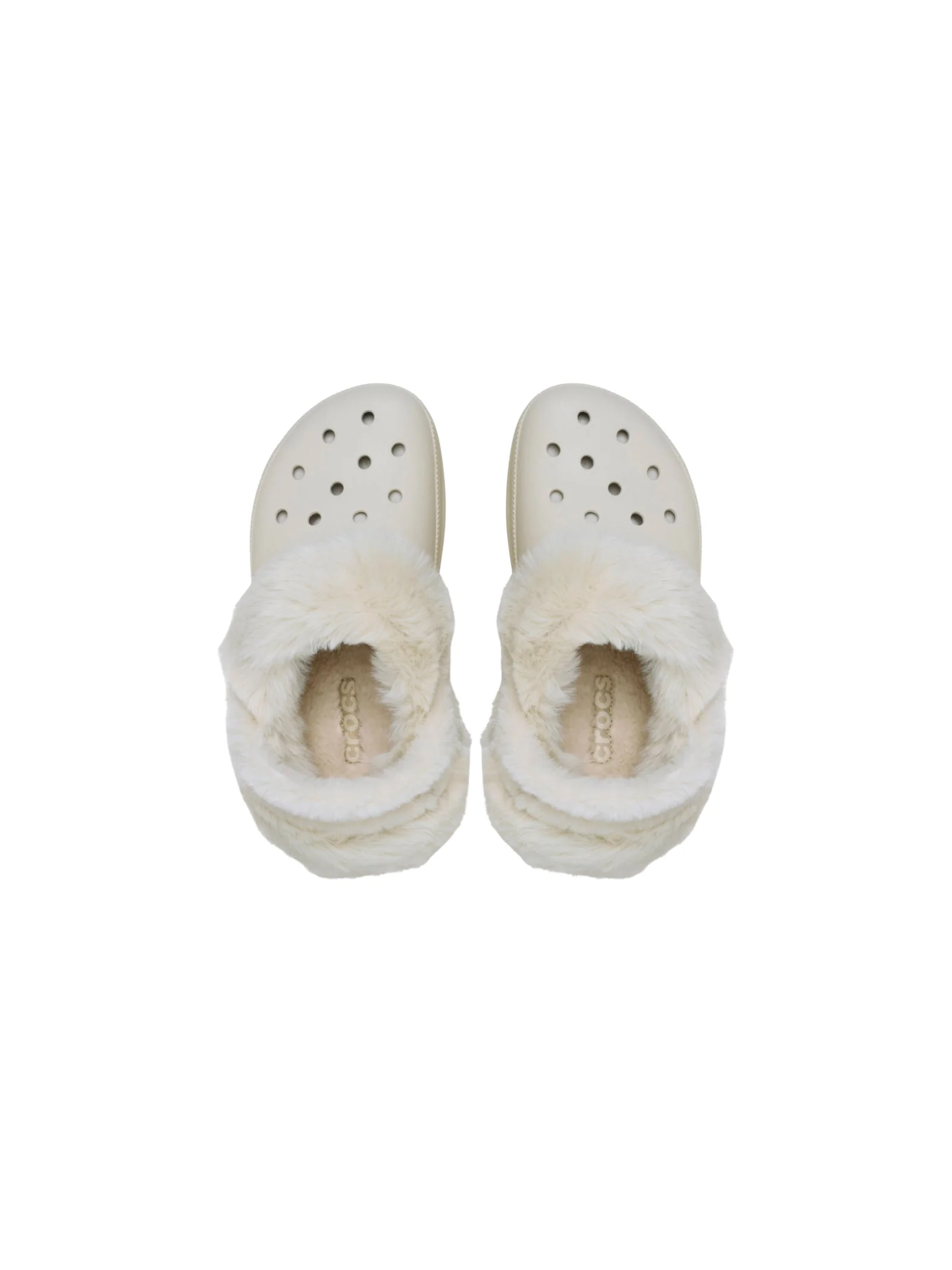 Ciabatte "Bae Lined Clog" Crocs avorio - Image 5