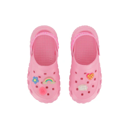 Ciabatte Billie Blush rosa con charms - Image 6