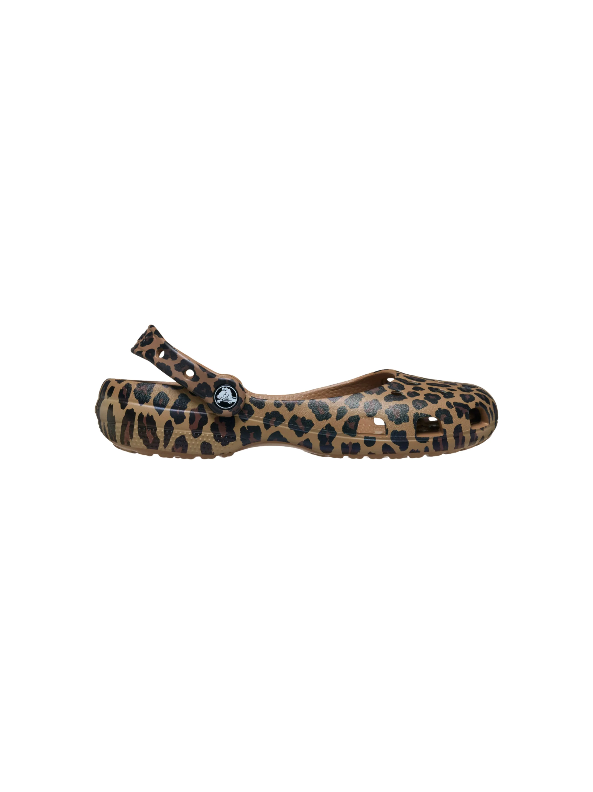 Ciabatte "Classic Animal Ballet W" Crocs leopardate