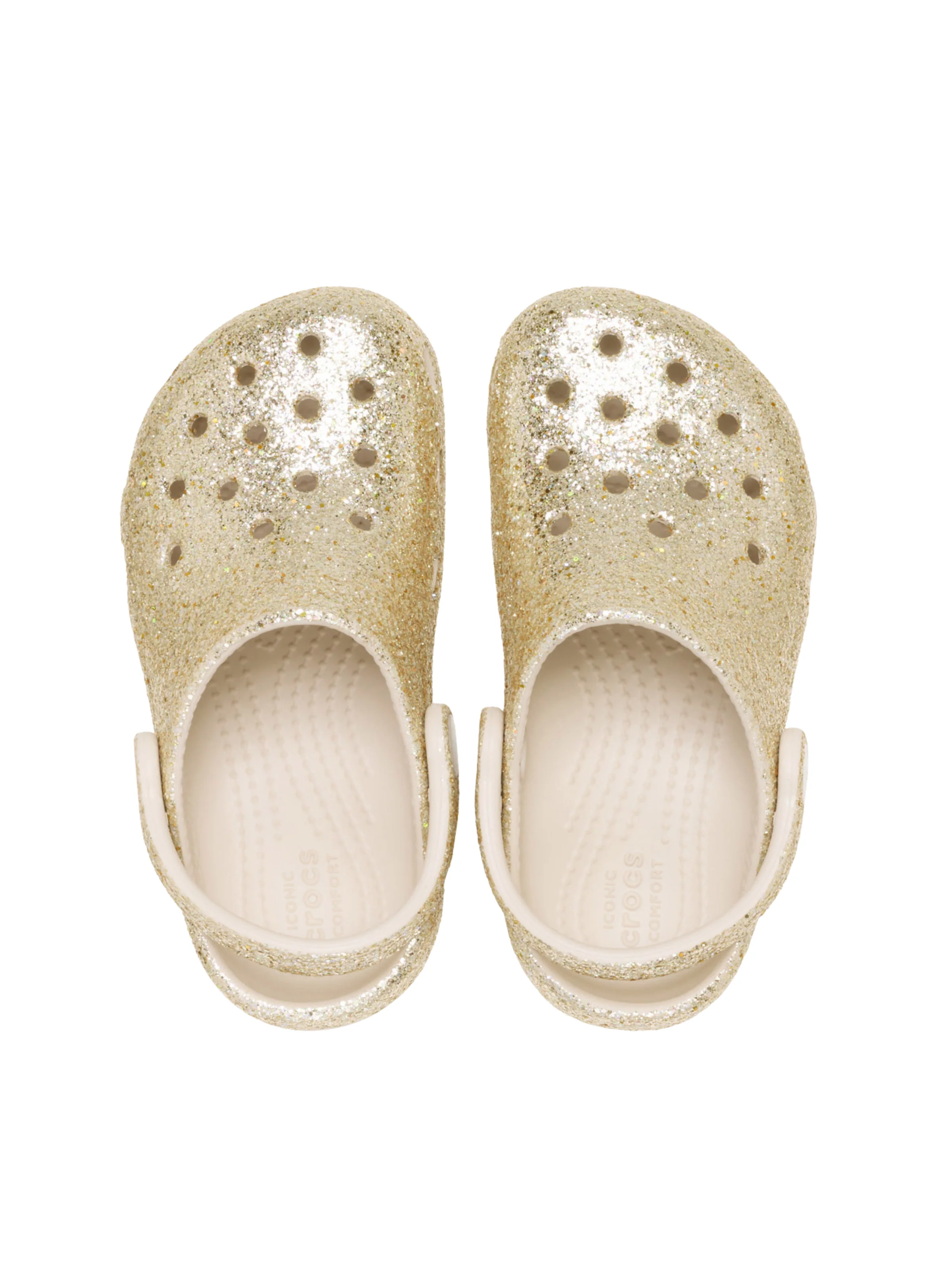 Ciabatte "Classic Chunky Glitter Clog T" Crocs oro - Image 5